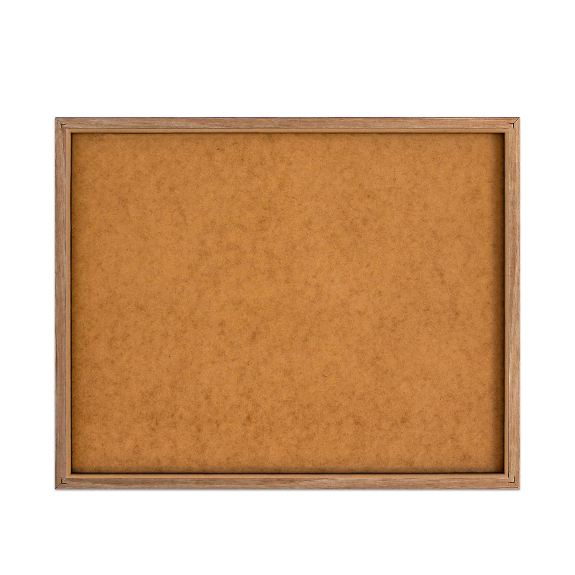 Rückansicht des Wandbilds „Napping Beauty“, 40 × 50 cm; sichtbar sind Rückwand und rückseitige Konstruktion.