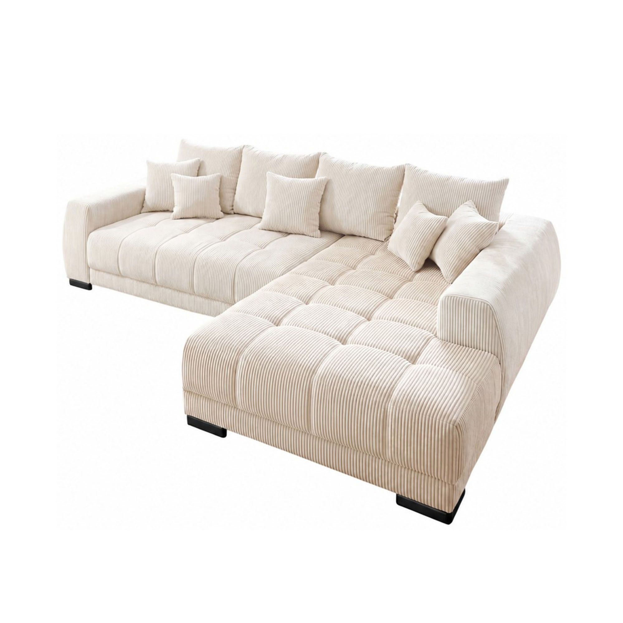 Polstergarnitur in creme