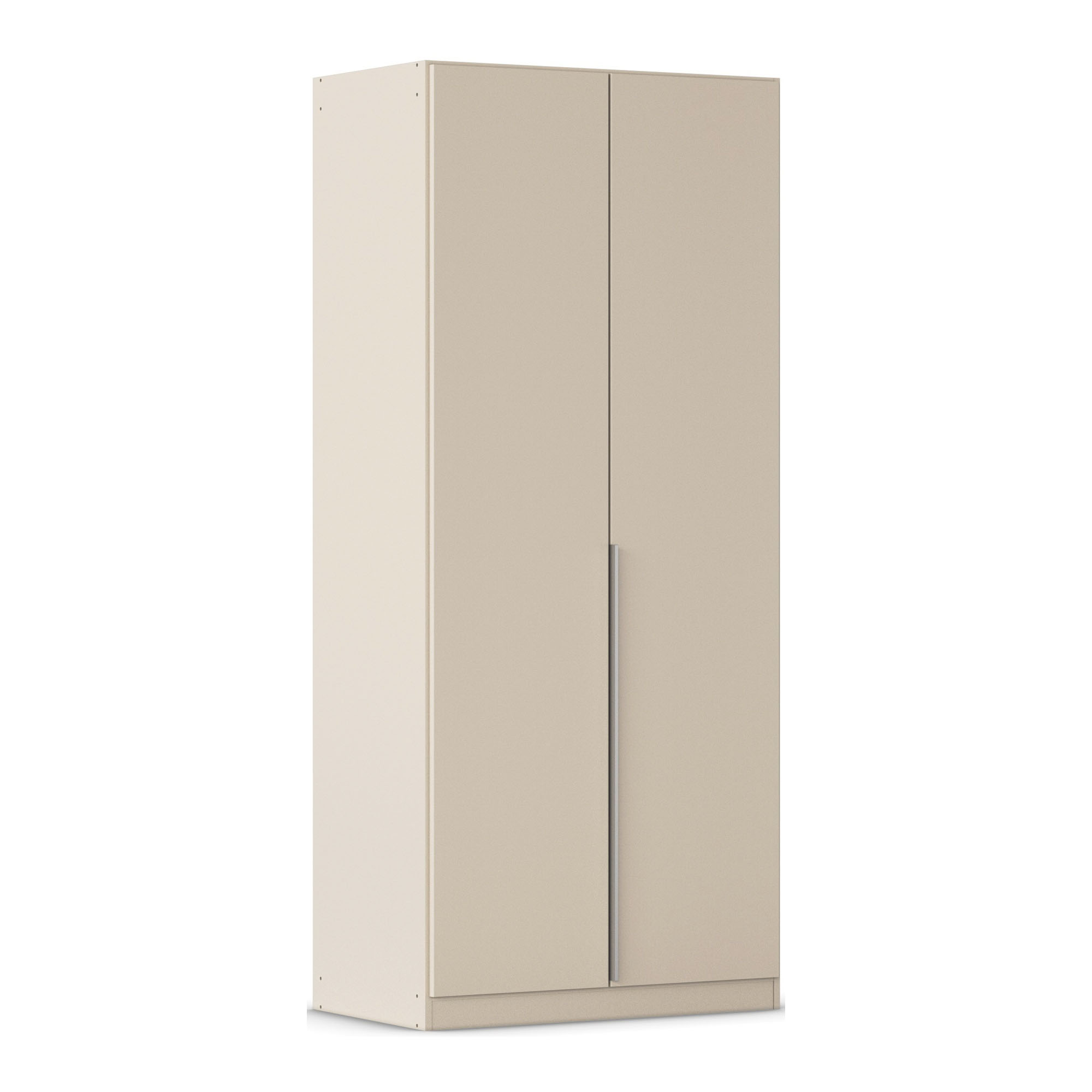 Drehtürenschrank 2-türig champagner
