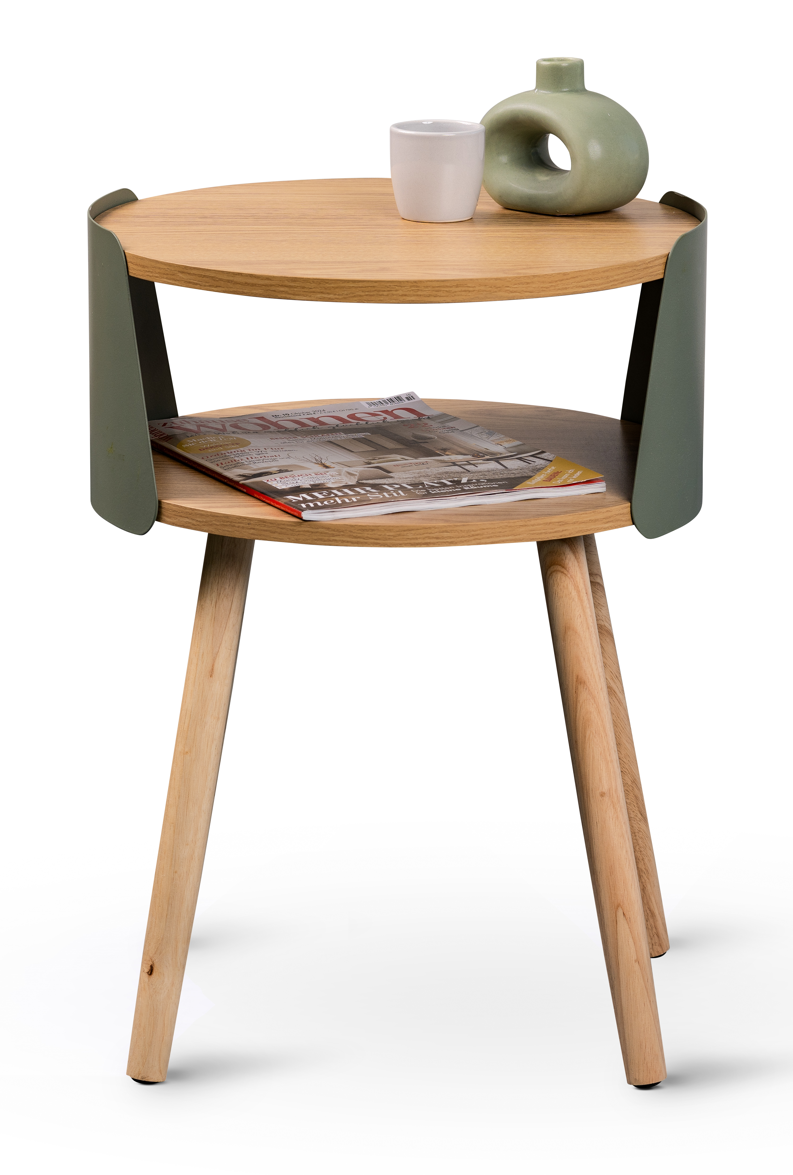 Beistelltisch in MDF Dekor Eiche