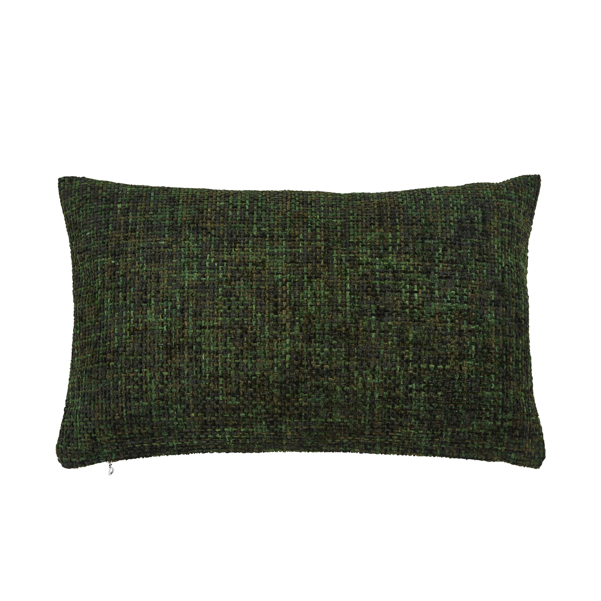 Kissenhülle Twist in Khaki, B/H/L ca. 40x1x60 cm, in einer zweiten Ansicht dargestellt.