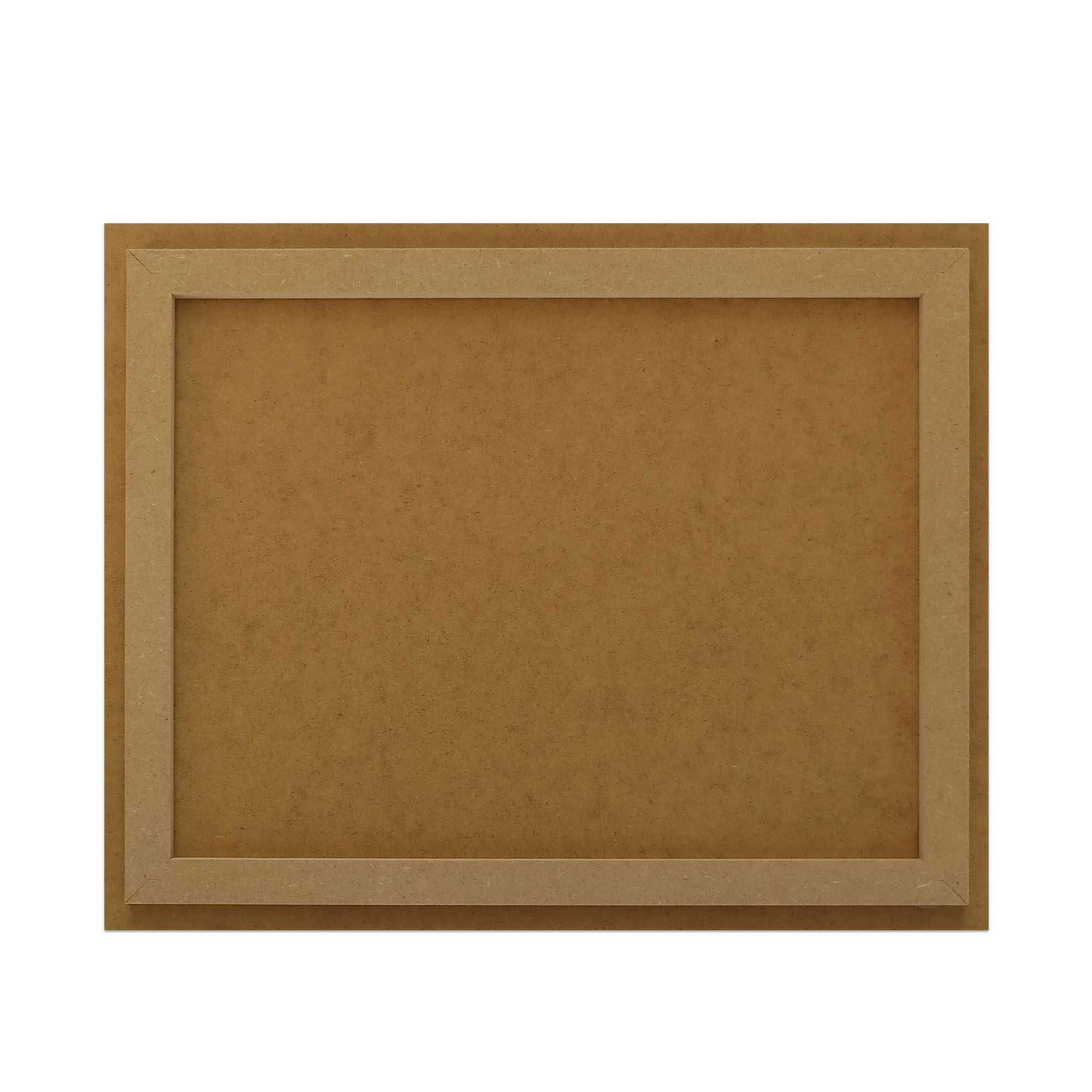 Rückansicht des Wandbilds „Golden Hour“, 40 × 50 cm; sichtbar sind Rückwand und rückseitige Konstruktion.