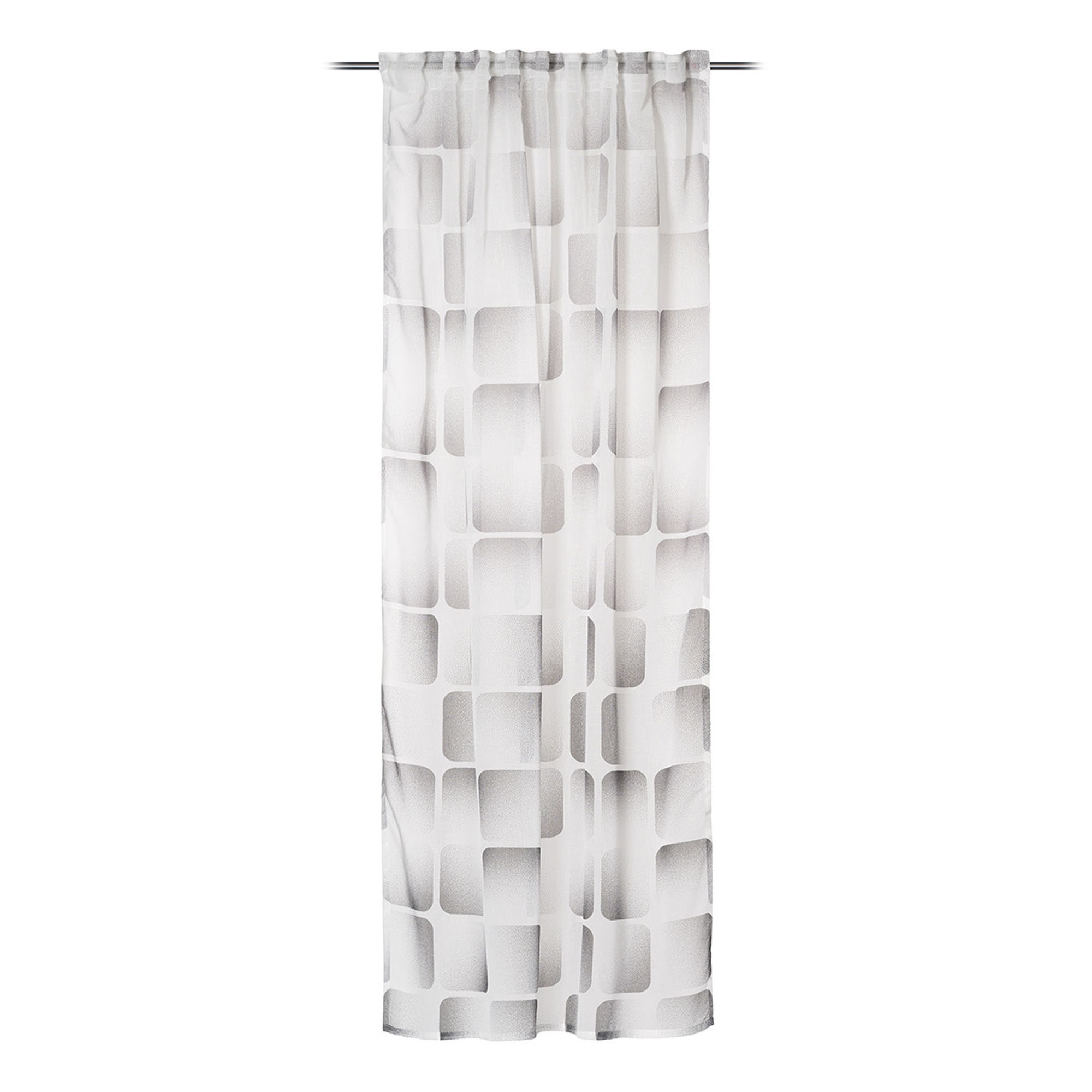 Verdeckte Schlaufe Aria anthrazit 140x255 cm
