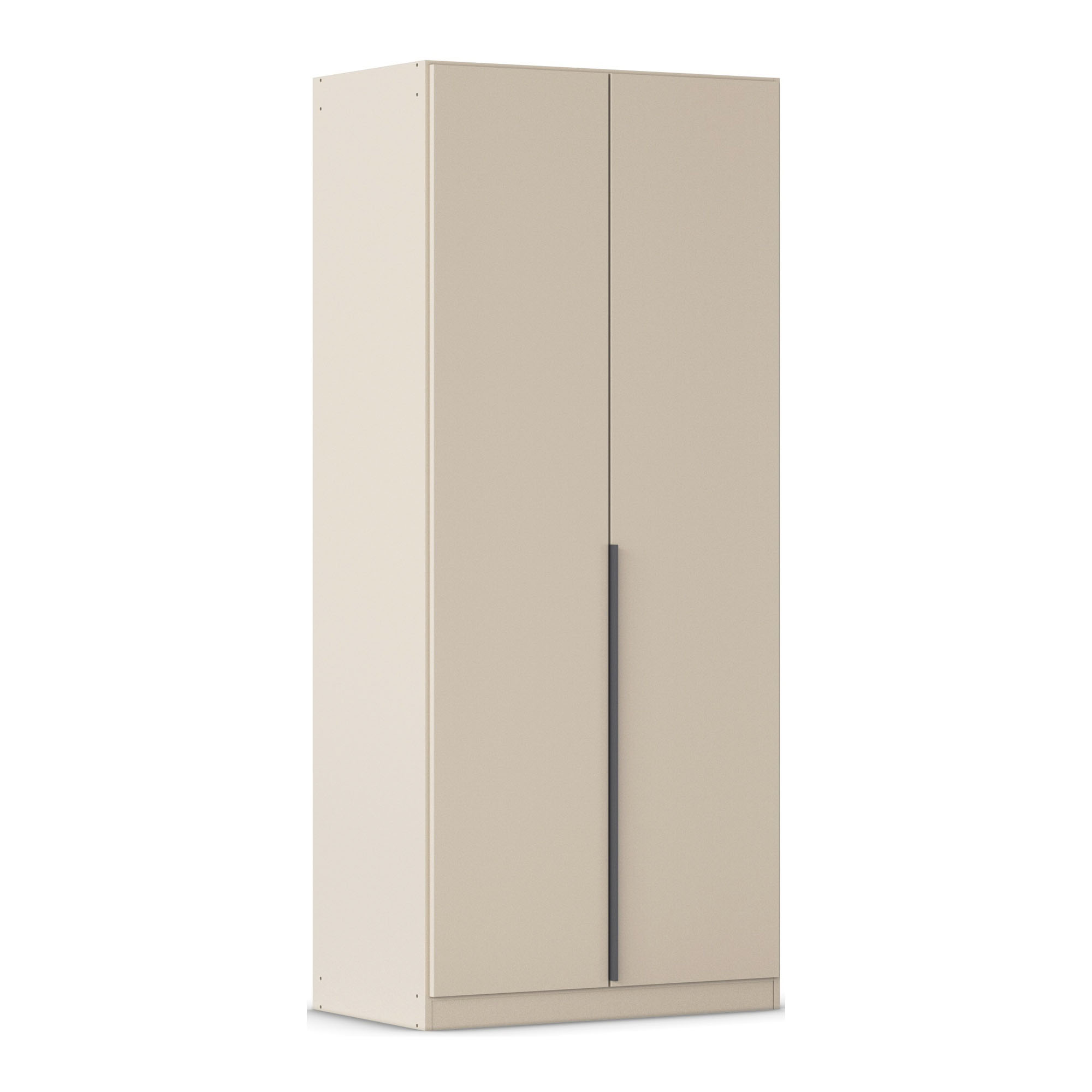 Drehtürenschrank 2-türig champagner