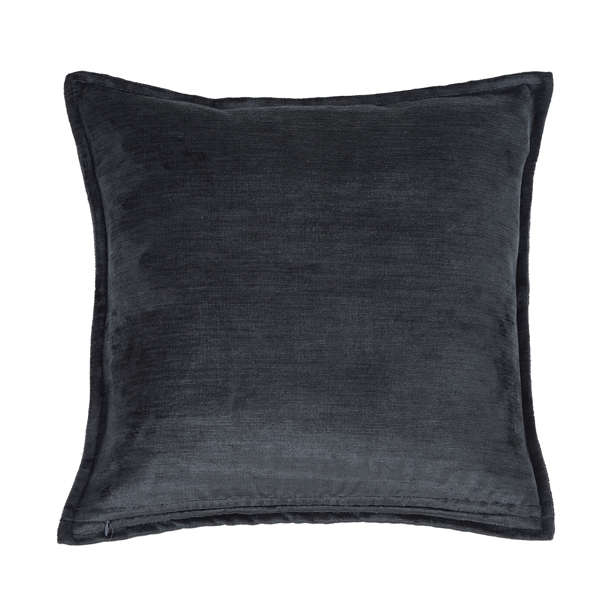 Kissenhülle Fame in Black, B/H/L ca. 45x1x45 cm, in einer zweiten Ansicht dargestellt.