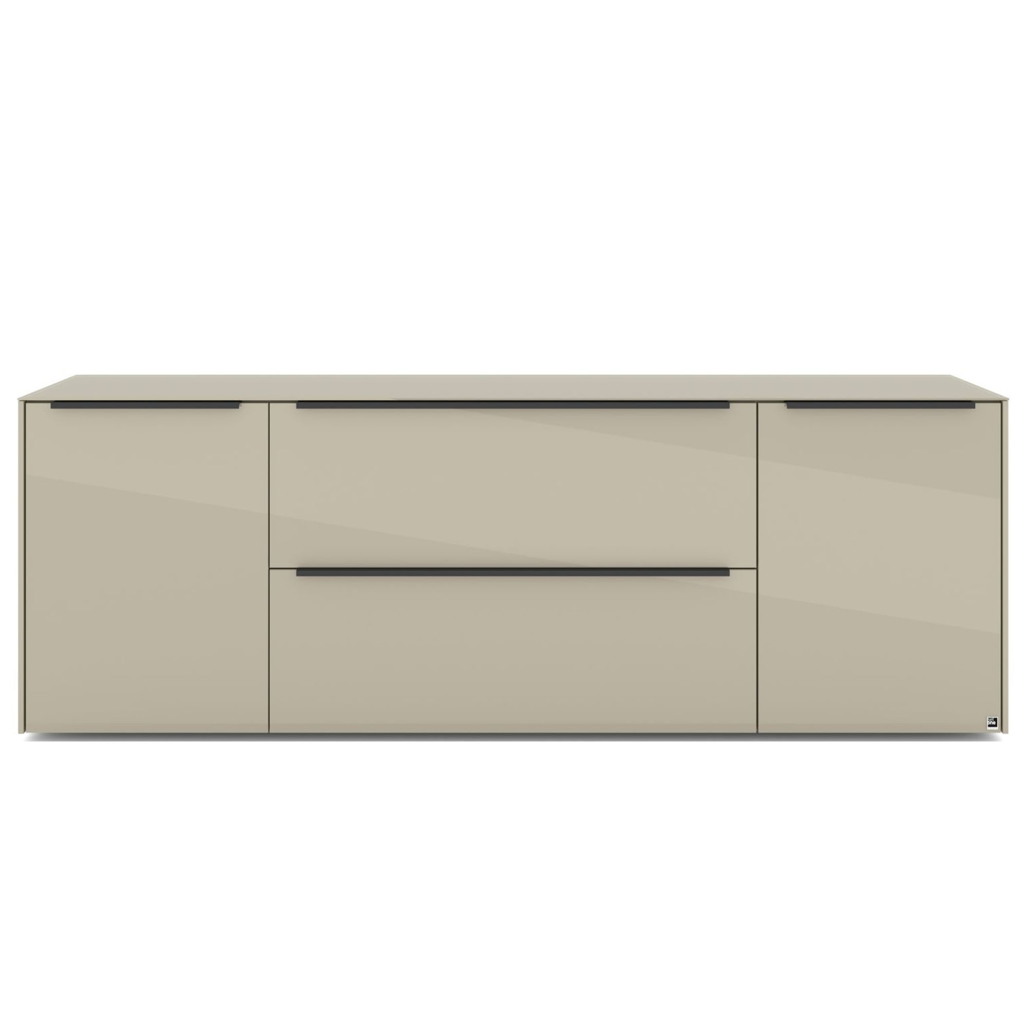Lowboard in Kaschmir glanz 182x63x42 cm