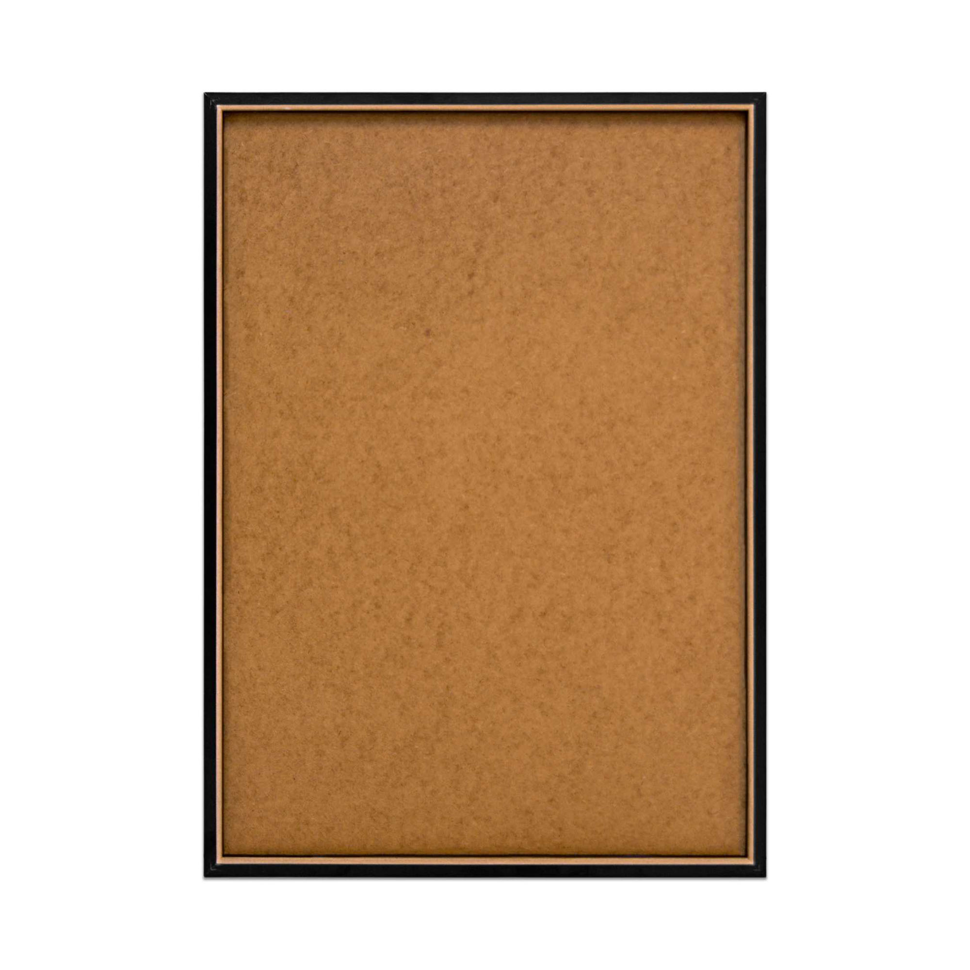 Rückansicht des Wandbilds „Modern Cowboy“, 50 × 70 cm; sichtbar sind Rückwand und rückseitige Konstruktion.
