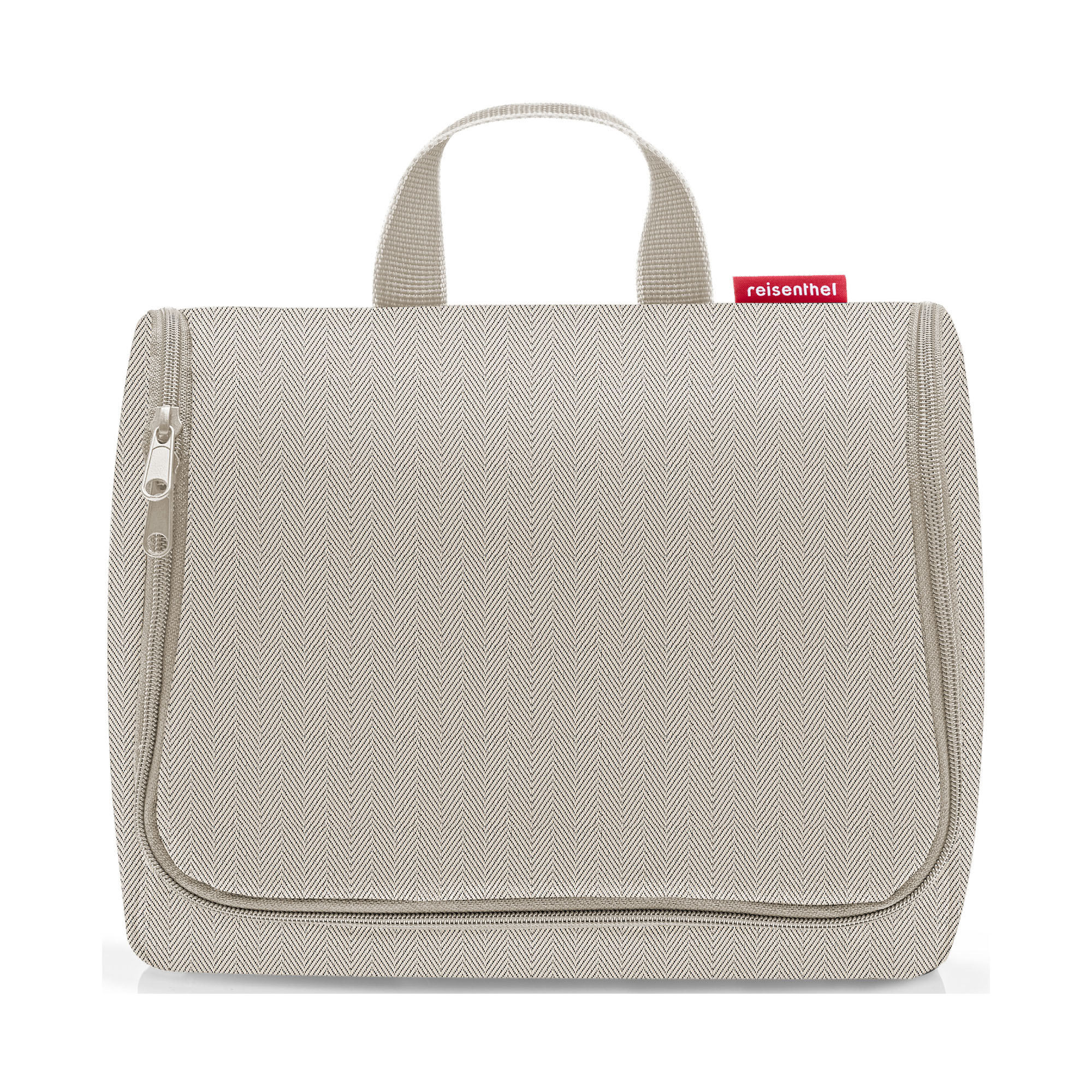Reisenthel Kulturtasche in Beige mit praktischem Tragegriff