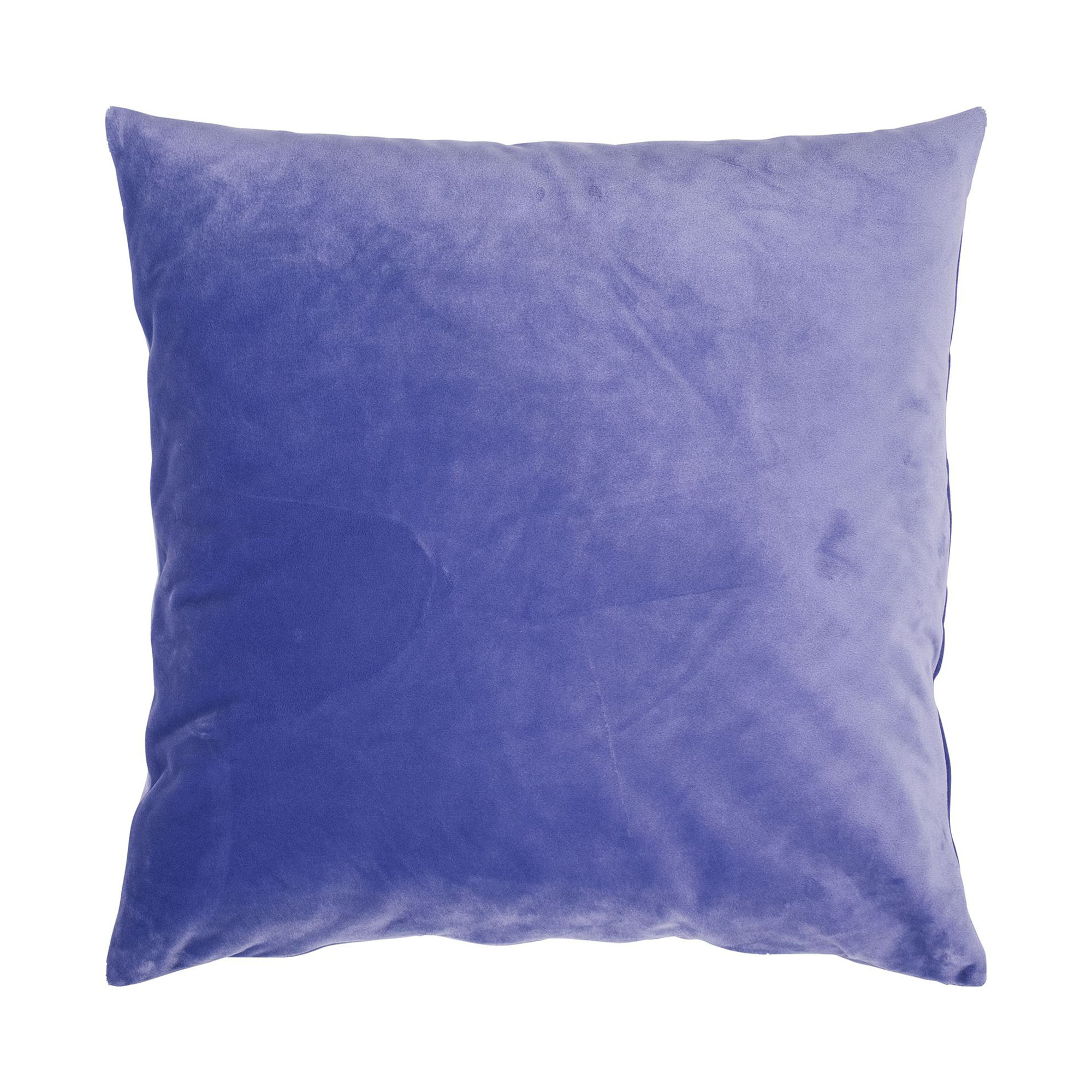 Kissenhülle Smooth in Violett, 40 × 40 cm, frontal freigestellt mit einfarbiger samtig wirkender Oberfläche.