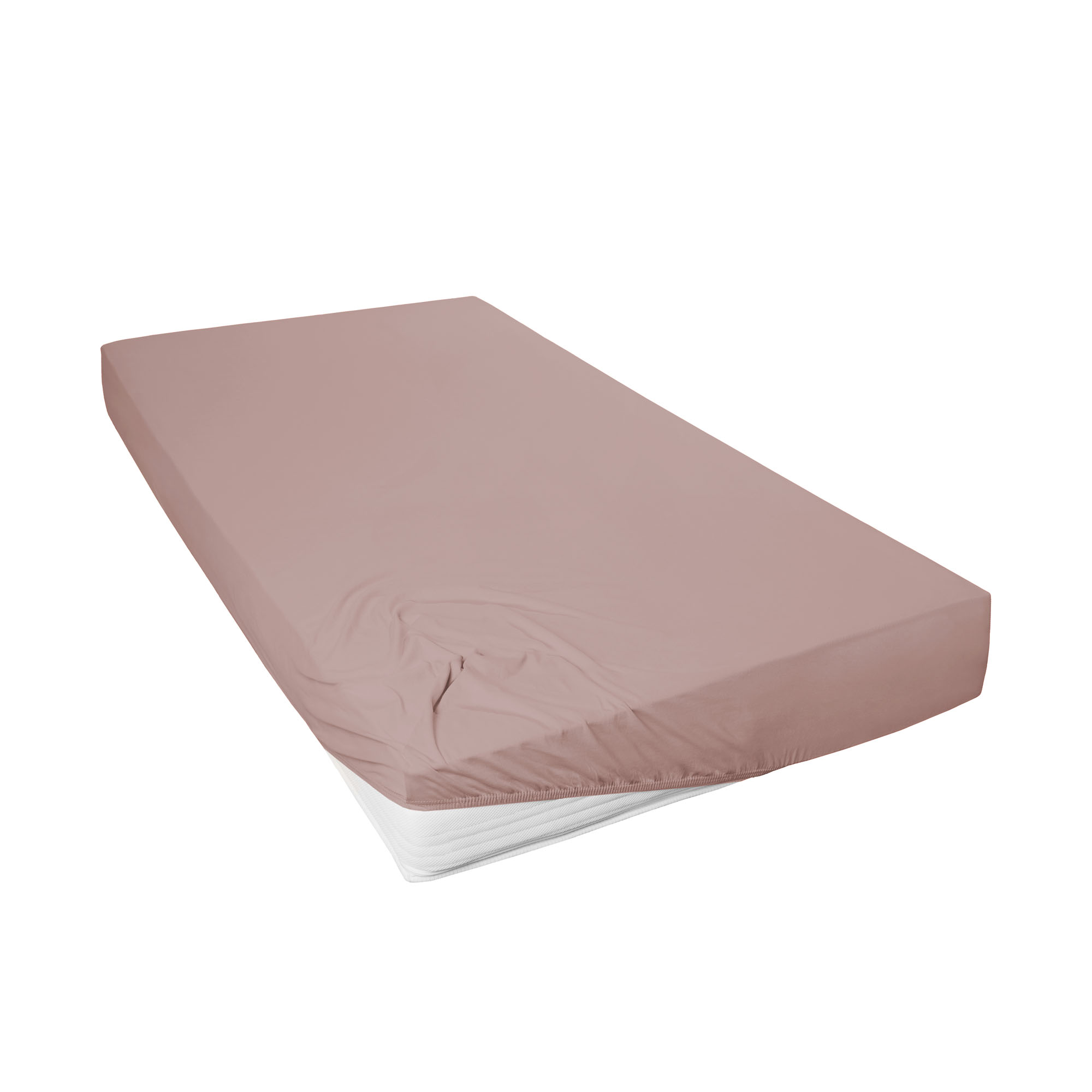Spannbetttuch nougat 100% Baumwolle 100 x 200