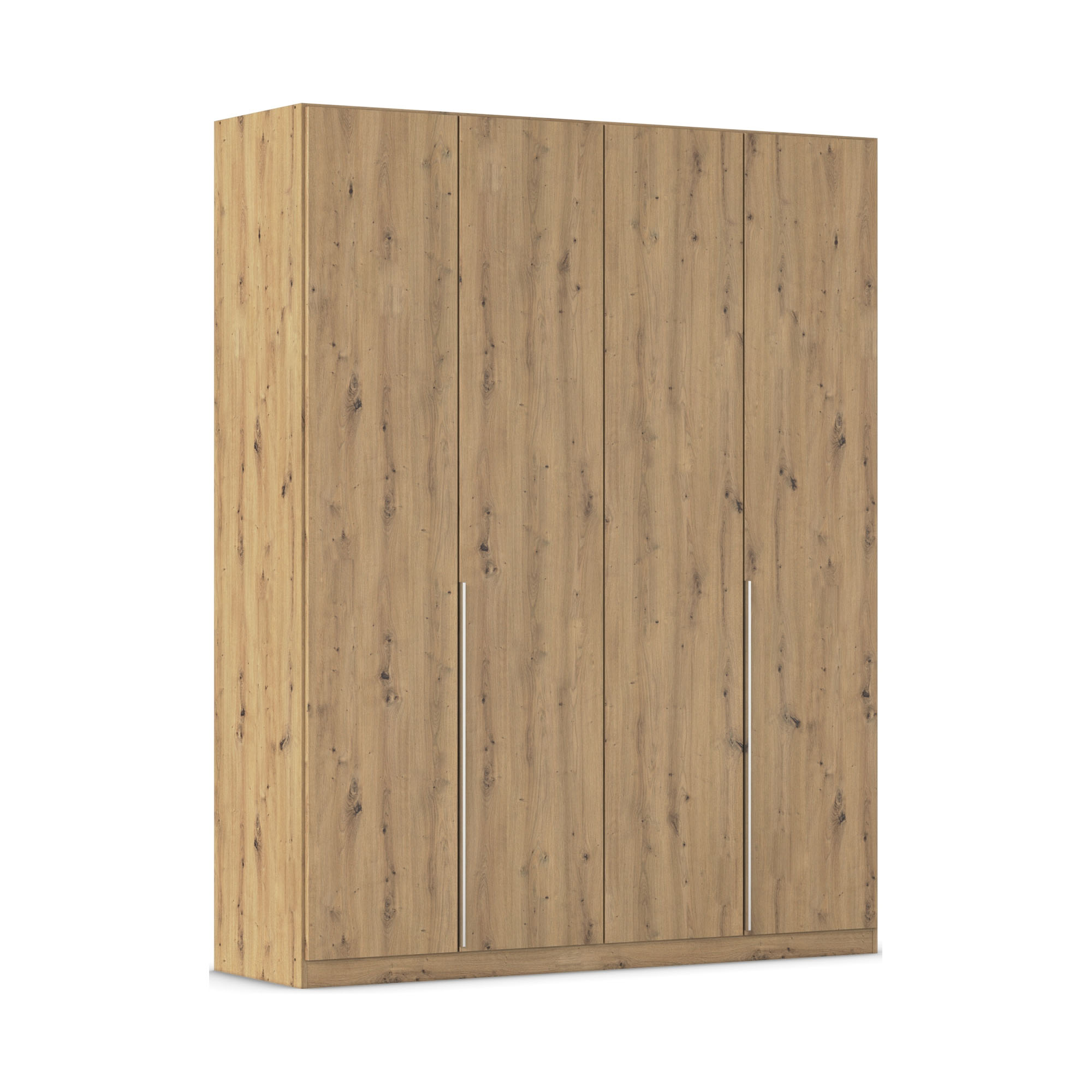 Drehtürenschrank 4-türig Dekor-Druck Eiche Artisan