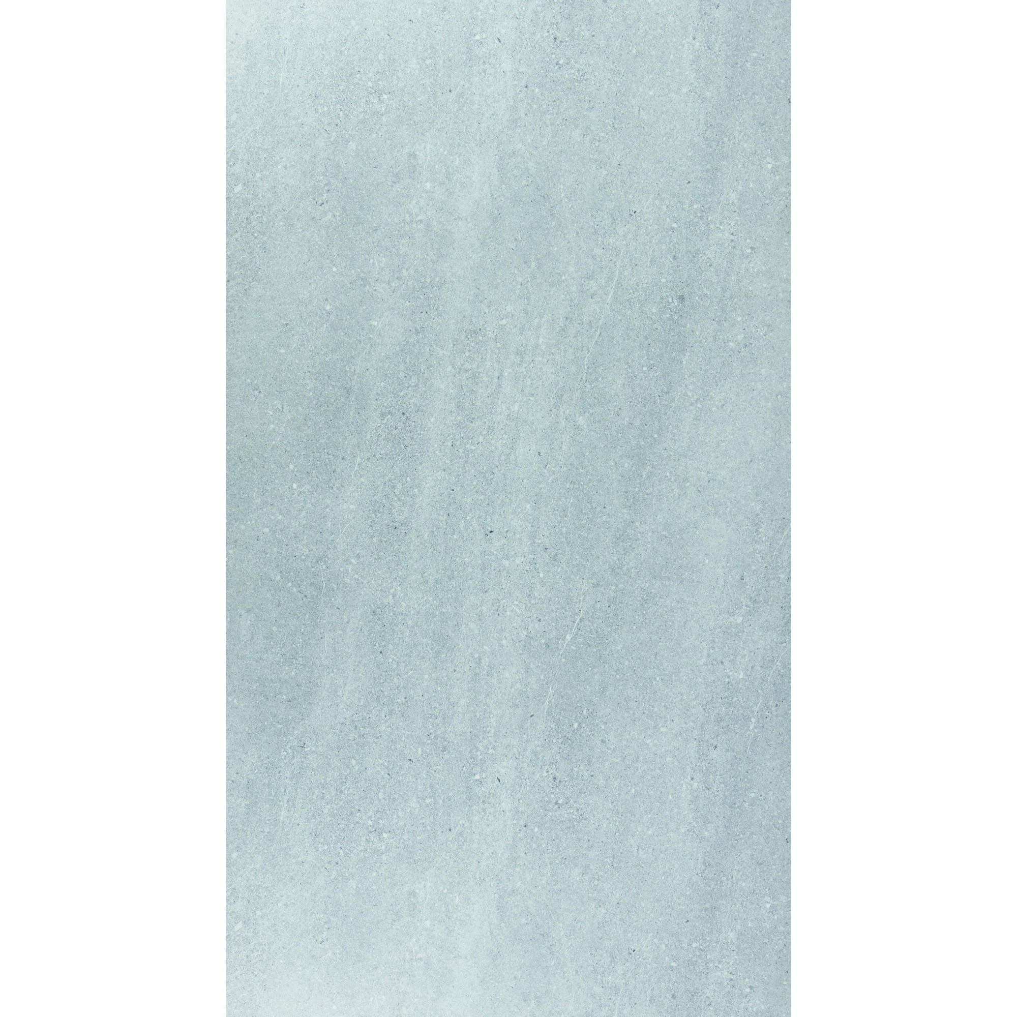 Eine flache, helle graublaue Fläche mit sanfter, leicht wolkiger Struktur und matter Oberfläche.
