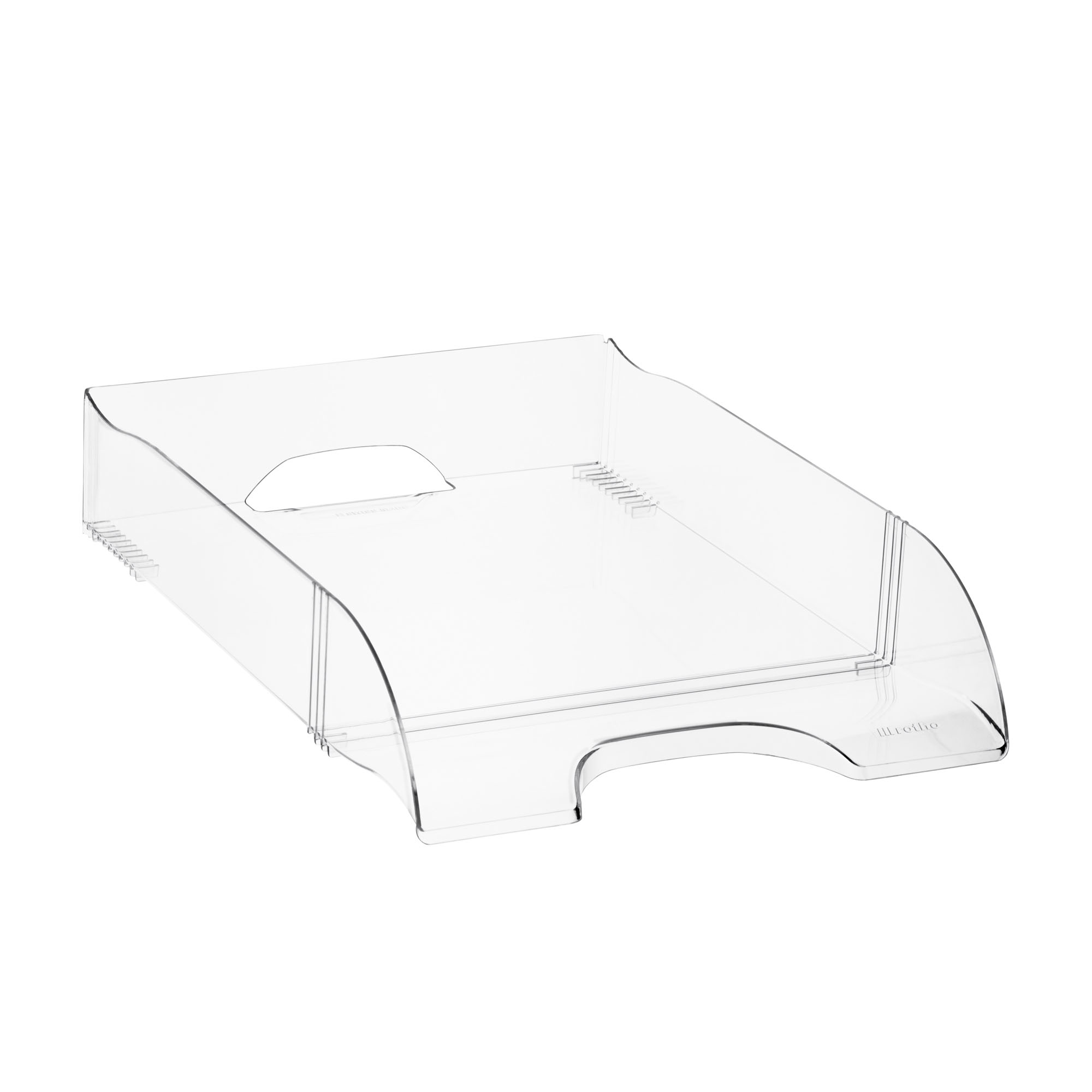 Transparente Briefablage aus Kunststoff für Dokumente im Format DIN A4