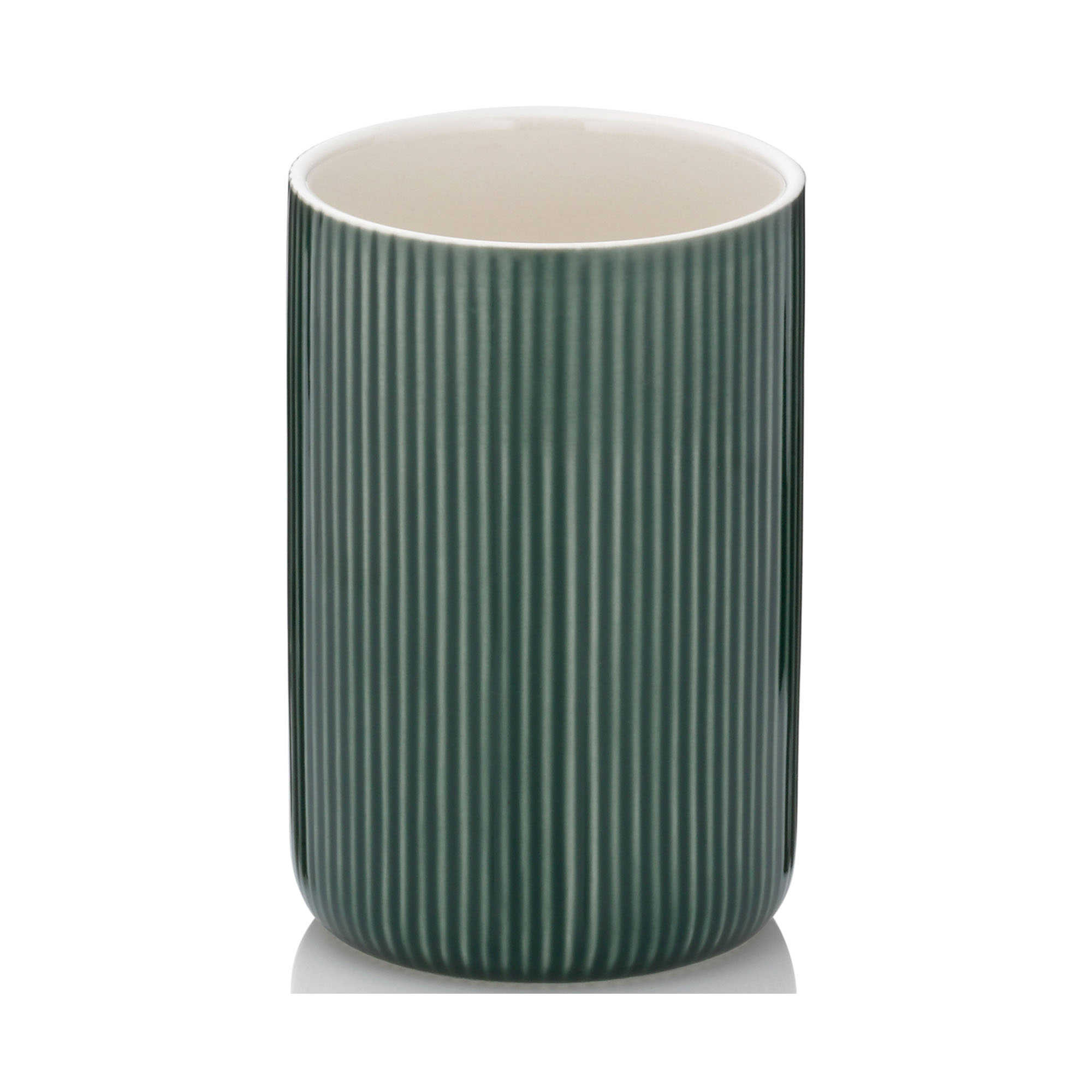 Becher Kela Ava Keramik alpengrün 10,5cm 7,5cmØ