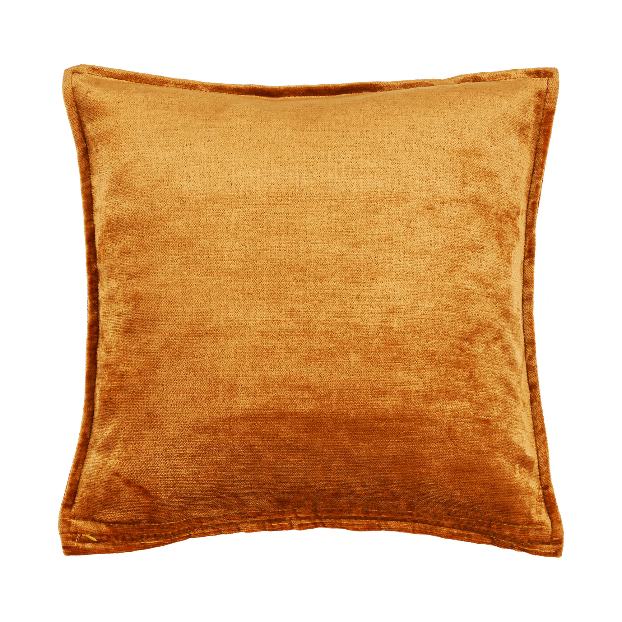 Kissenhülle Fame in Honey Gold, B/H/L ca. 60x1x60 cm, in einer zweiten Ansicht dargestellt.
