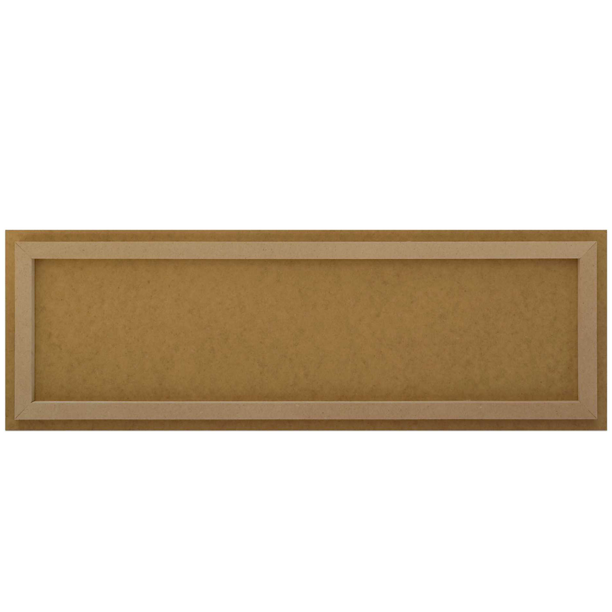 Rückansicht des Wandbilds „Funky Angel“, 30 × 90 cm; sichtbar sind Rückwand und rückseitige Konstruktion.