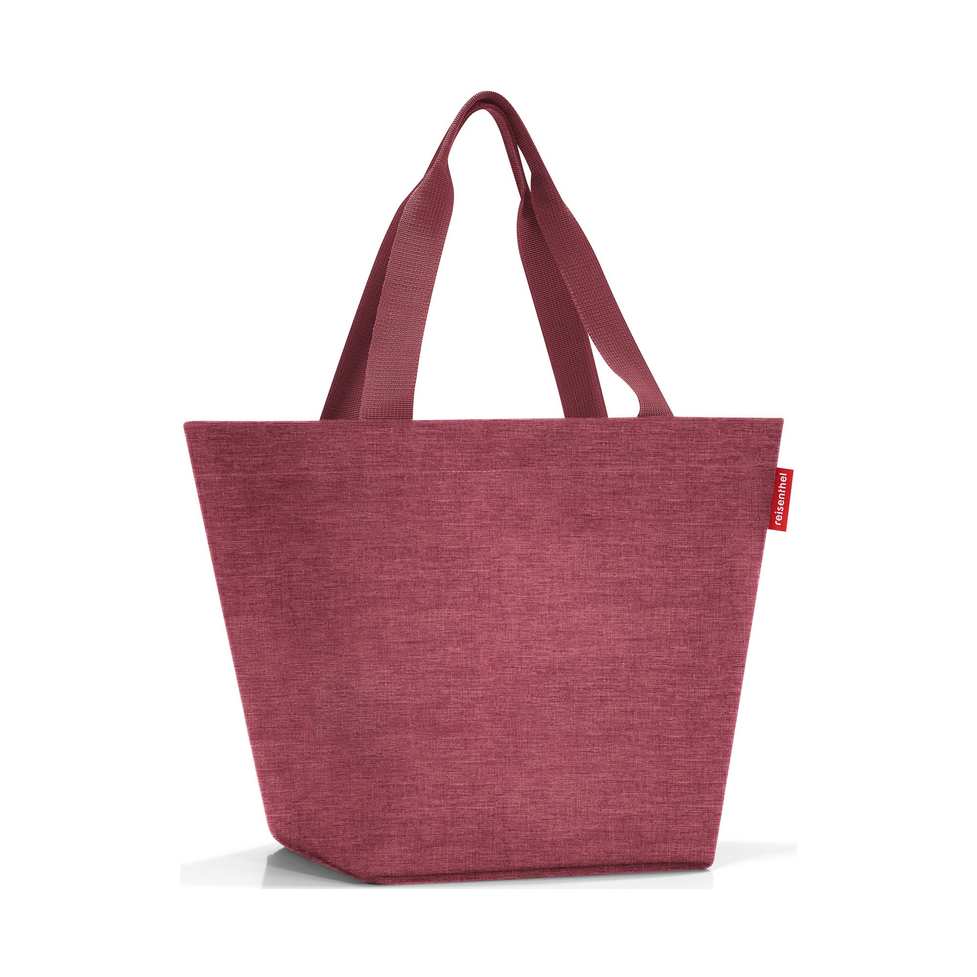 Bordeauxfarbene Reisenthel Shopper Tasche mit langen Tragehenkeln
