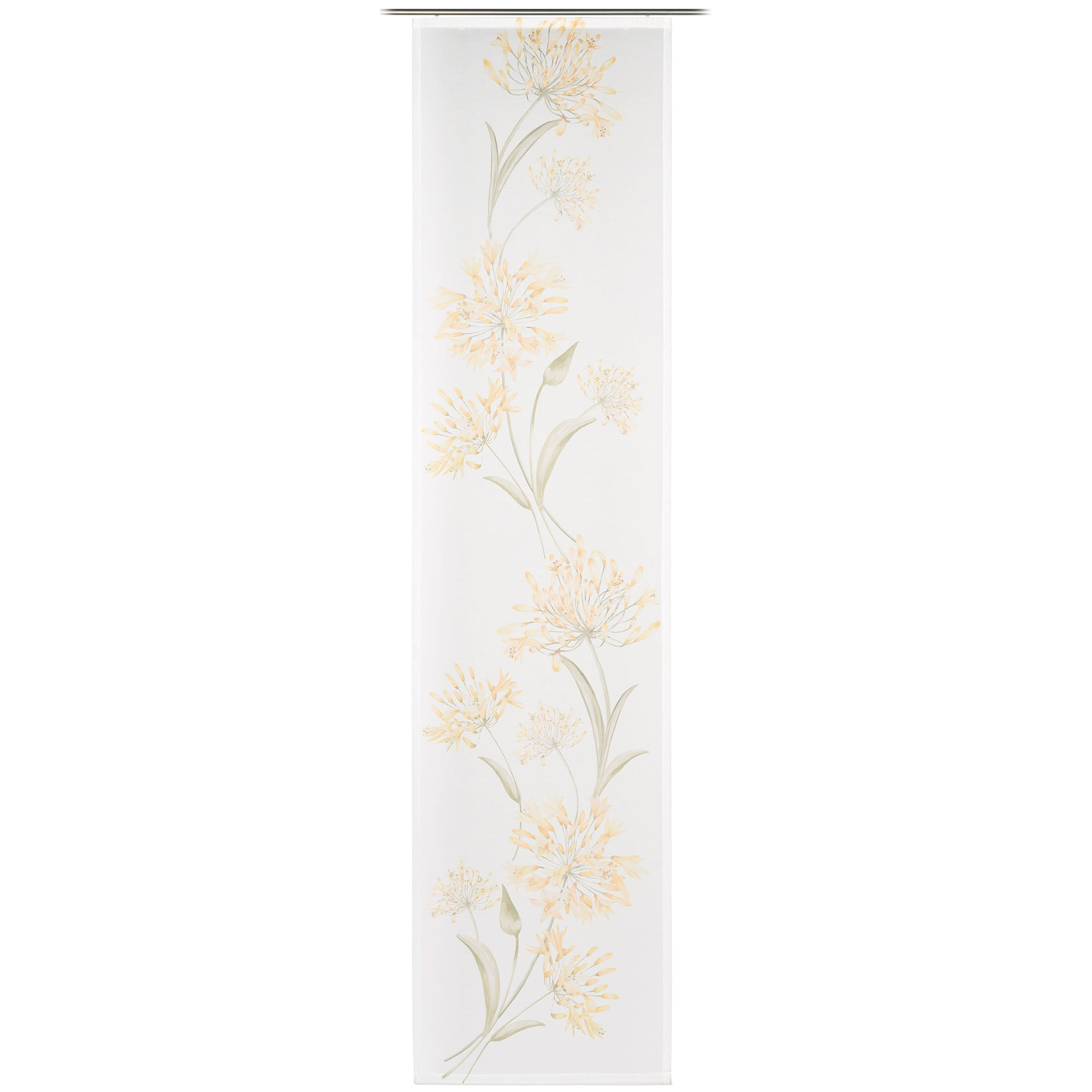 Schiebevorhang Camilla gelb 60x245 cm