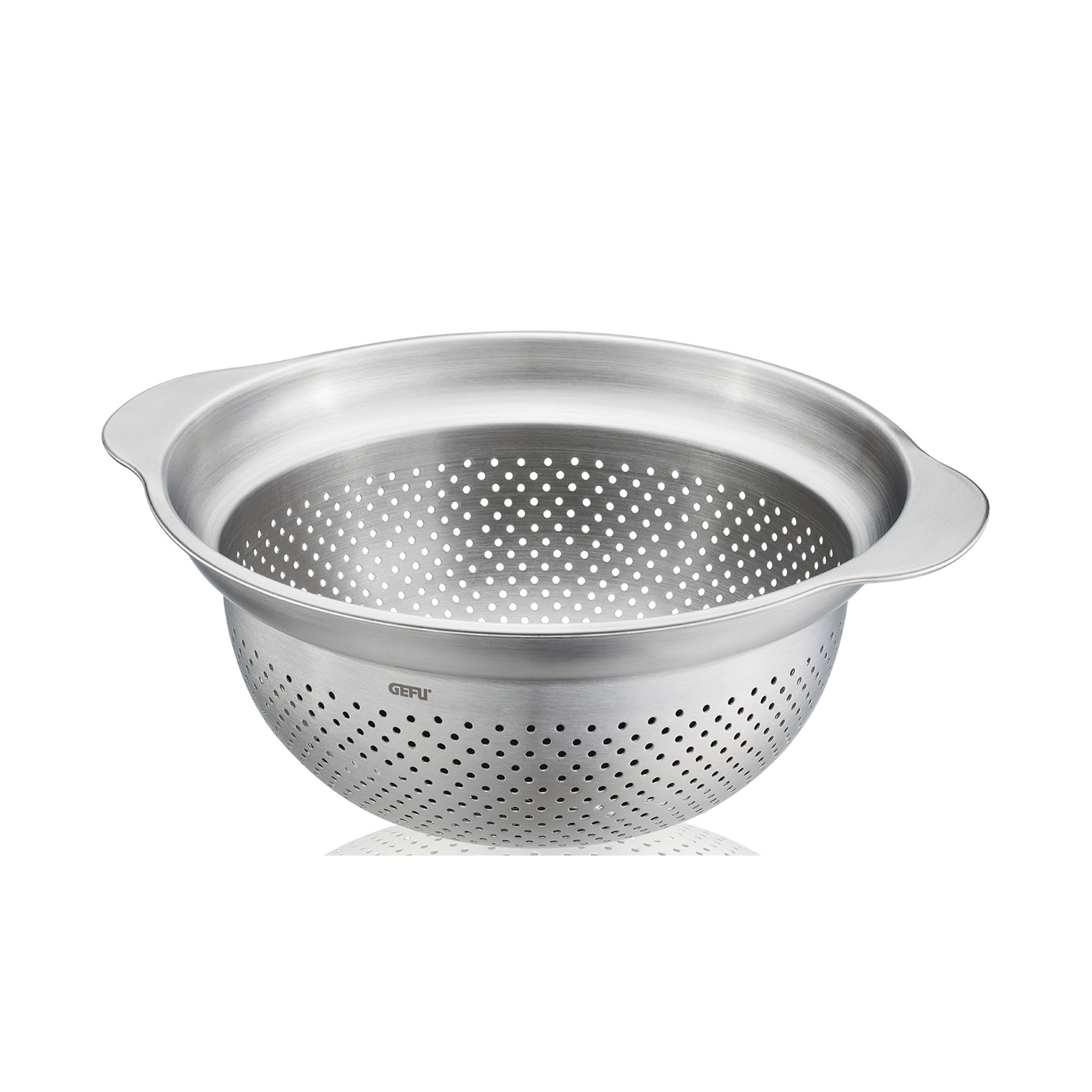 GEFU Seiher Premio in silber, Hauptansicht – Art.-Nr. 63810296