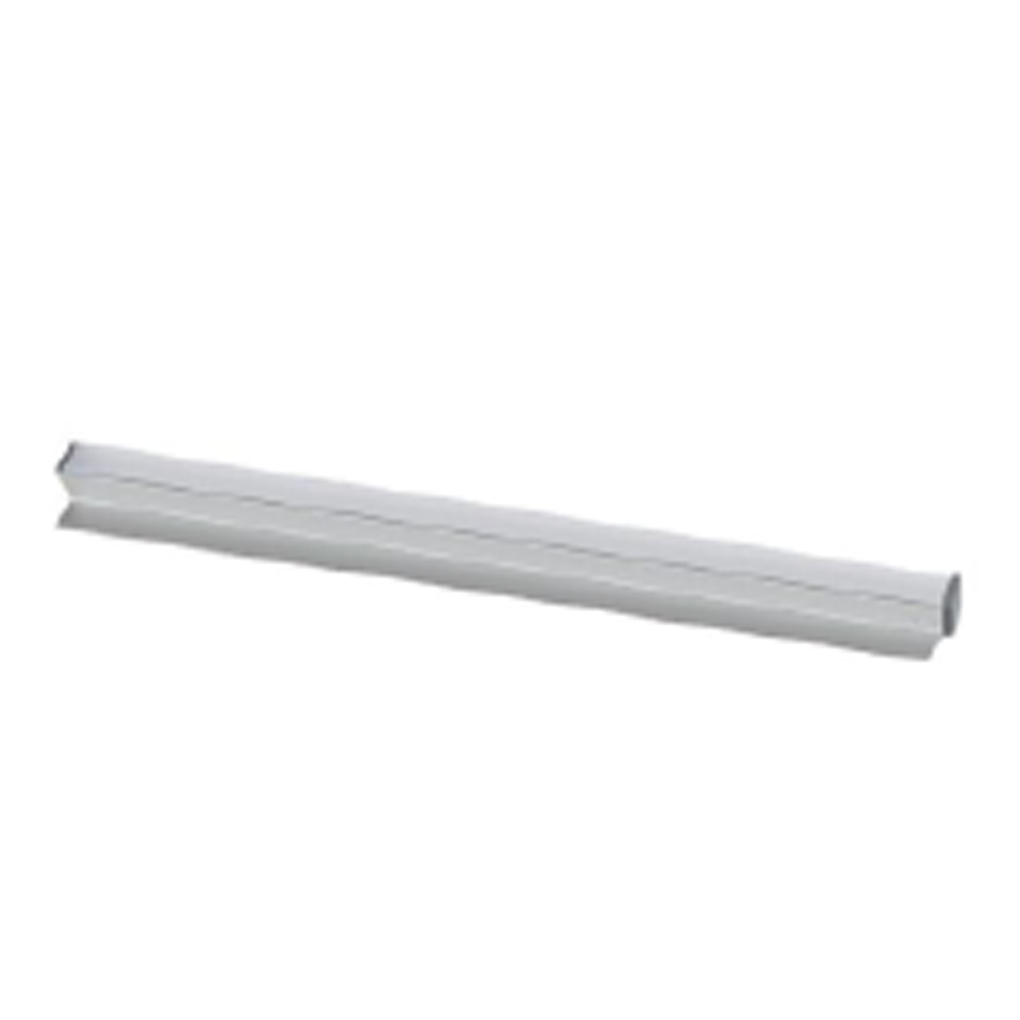 Schmale LED-Leuchte mit weißem Gehäuse zur Beleuchtung von Vitrinen, Regalen und Wohnmöbeln.