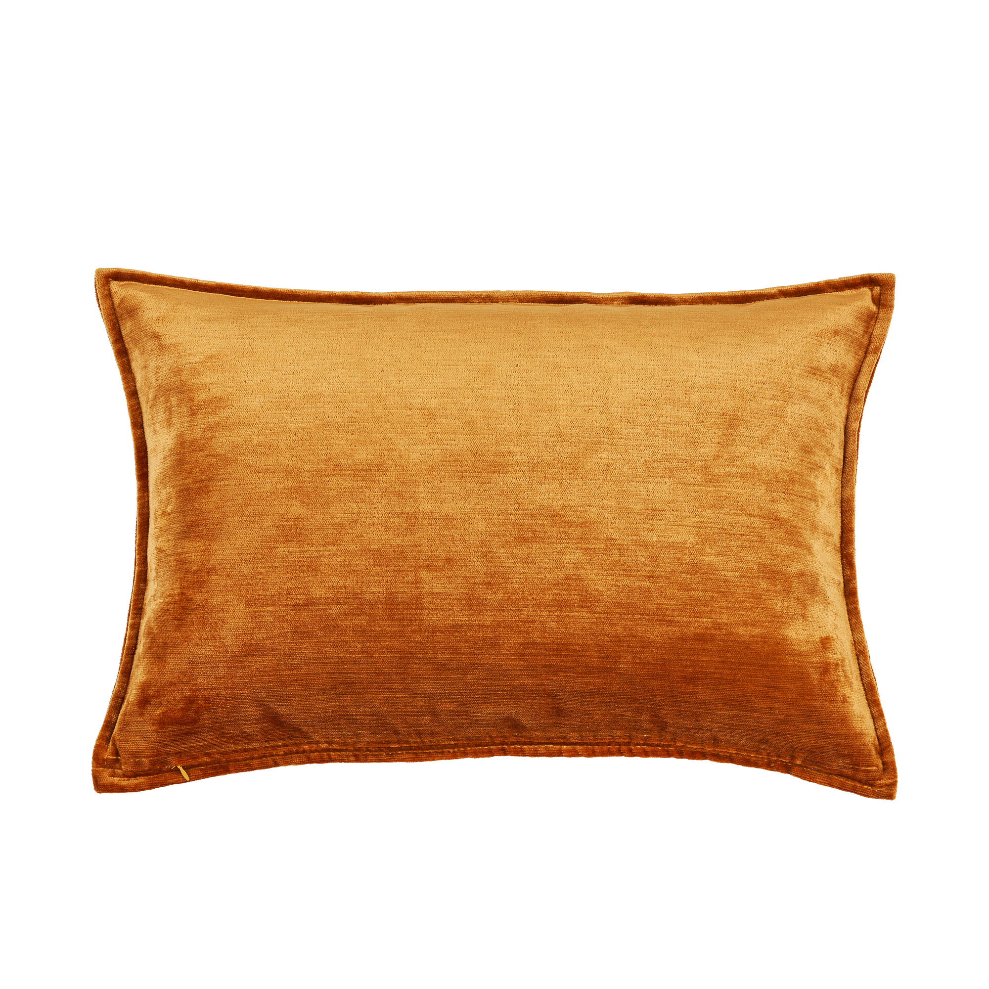 Kissenhülle in Honey Gold, B/H/L ca. 40x1x60 cm, in einer dritten Ansicht dargestellt.