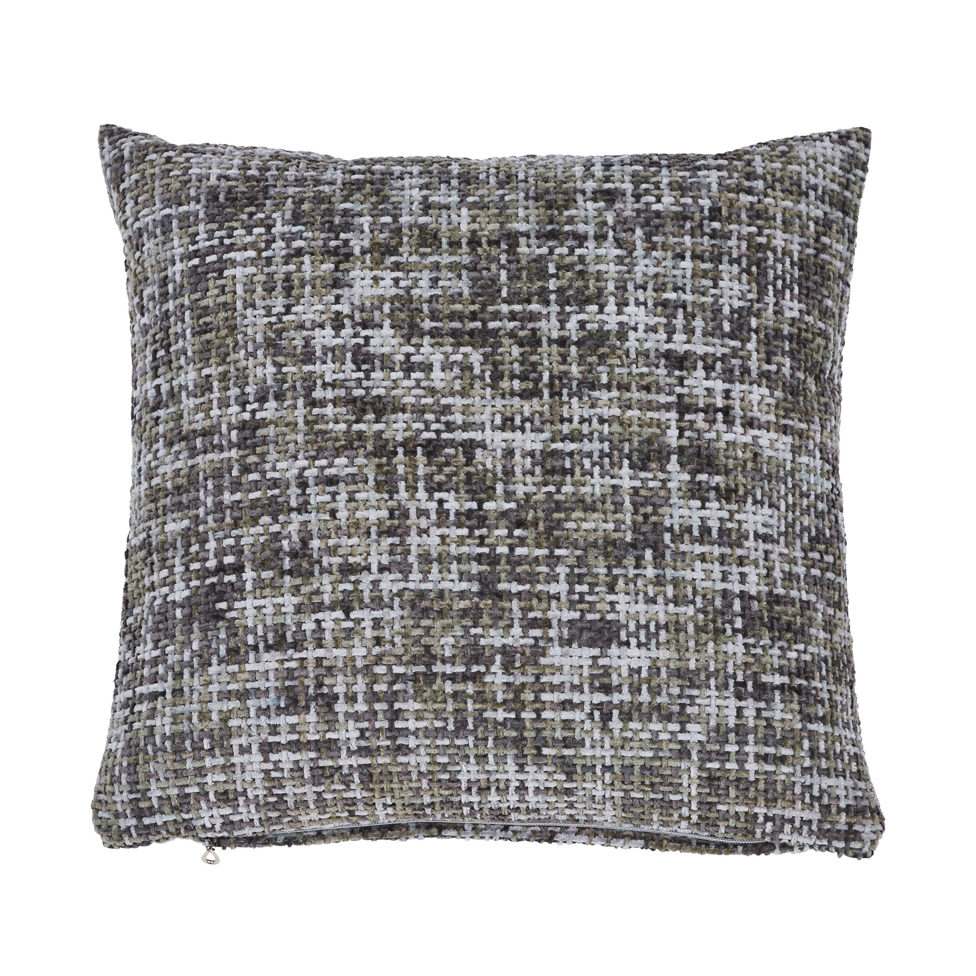 Kissenhülle Twist in Taupe, B/H/L ca. 45x1x45 cm, in einer zweiten Ansicht dargestellt.