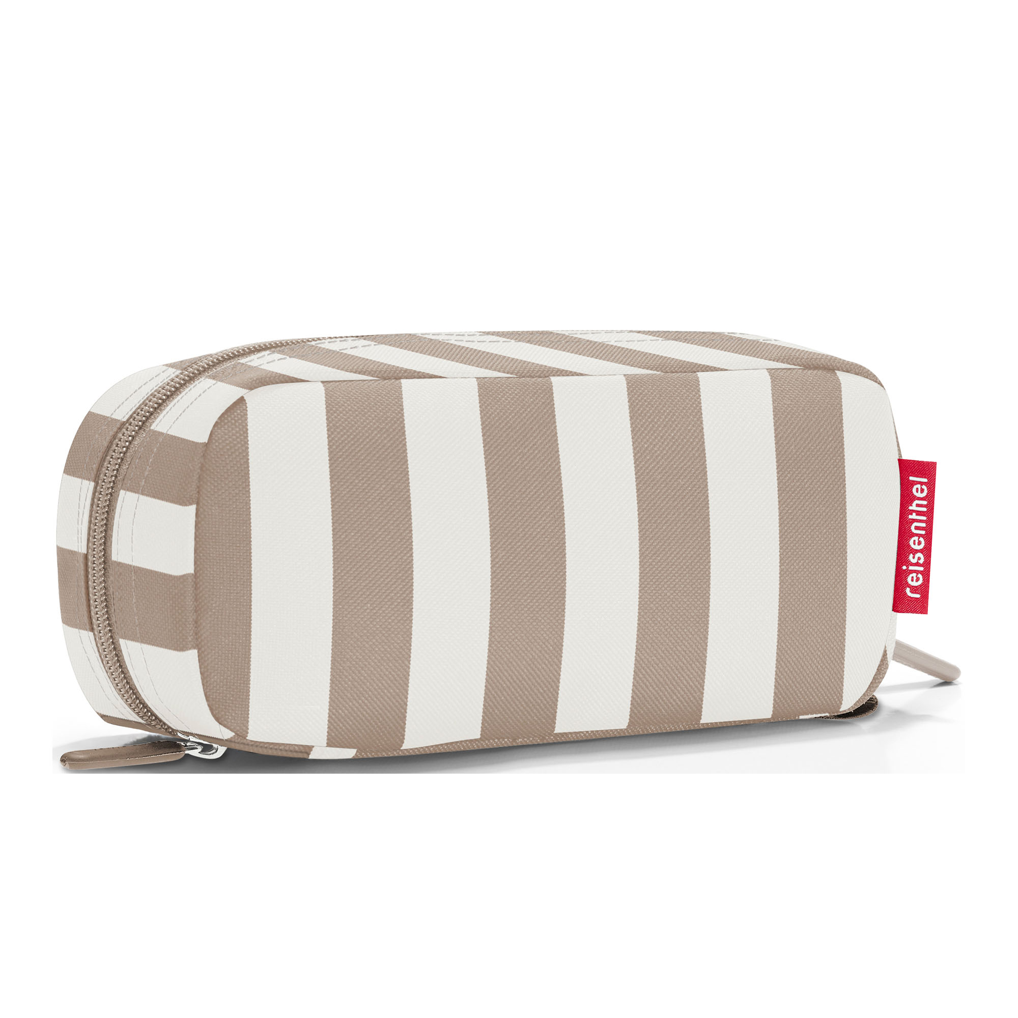 Reisenthel Kosmetiktasche in Beige und Weiß mit praktischem Reißverschluss