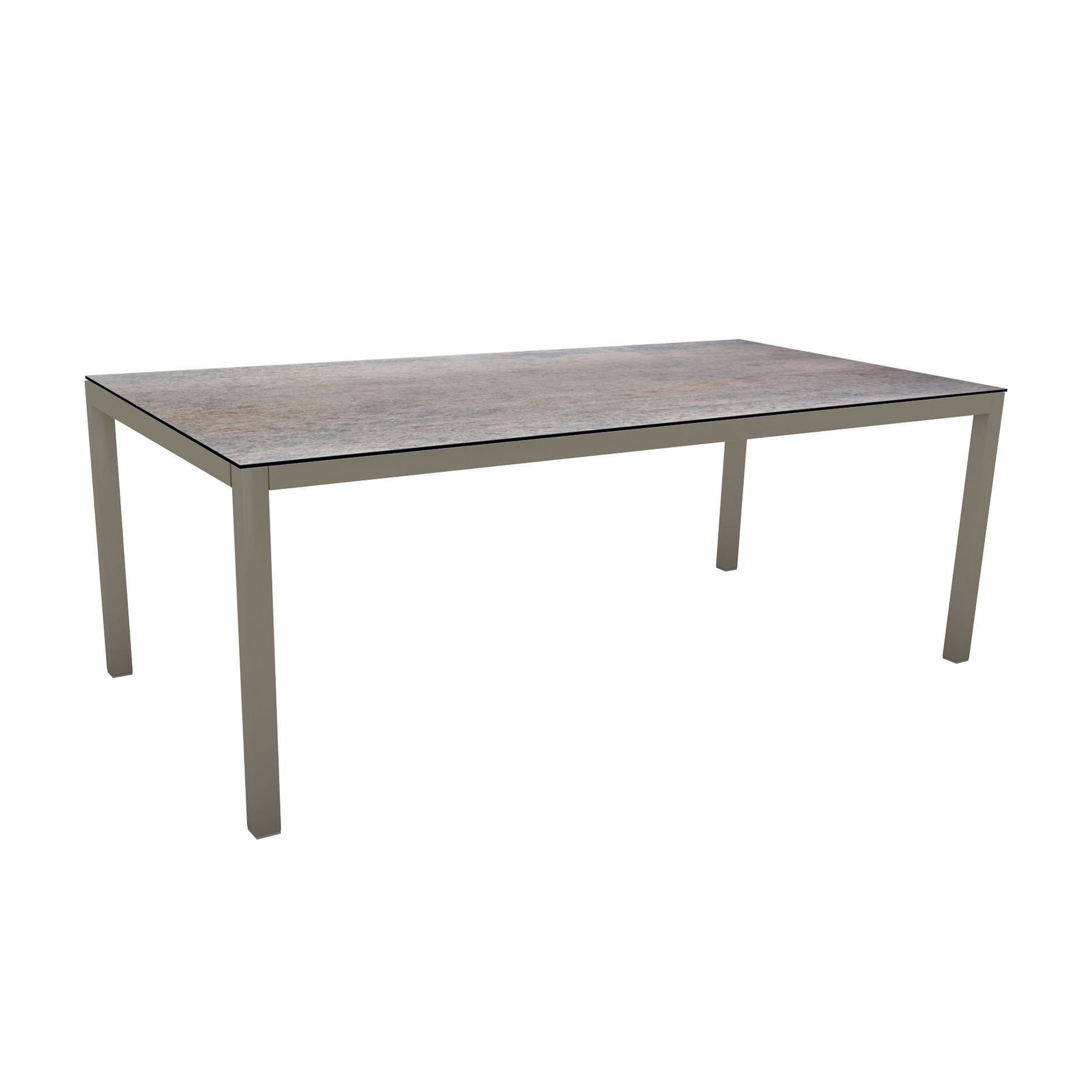 Tischplatte Stern Silverstar 2.0 200x100 cm Dekor Smoky zu Classic