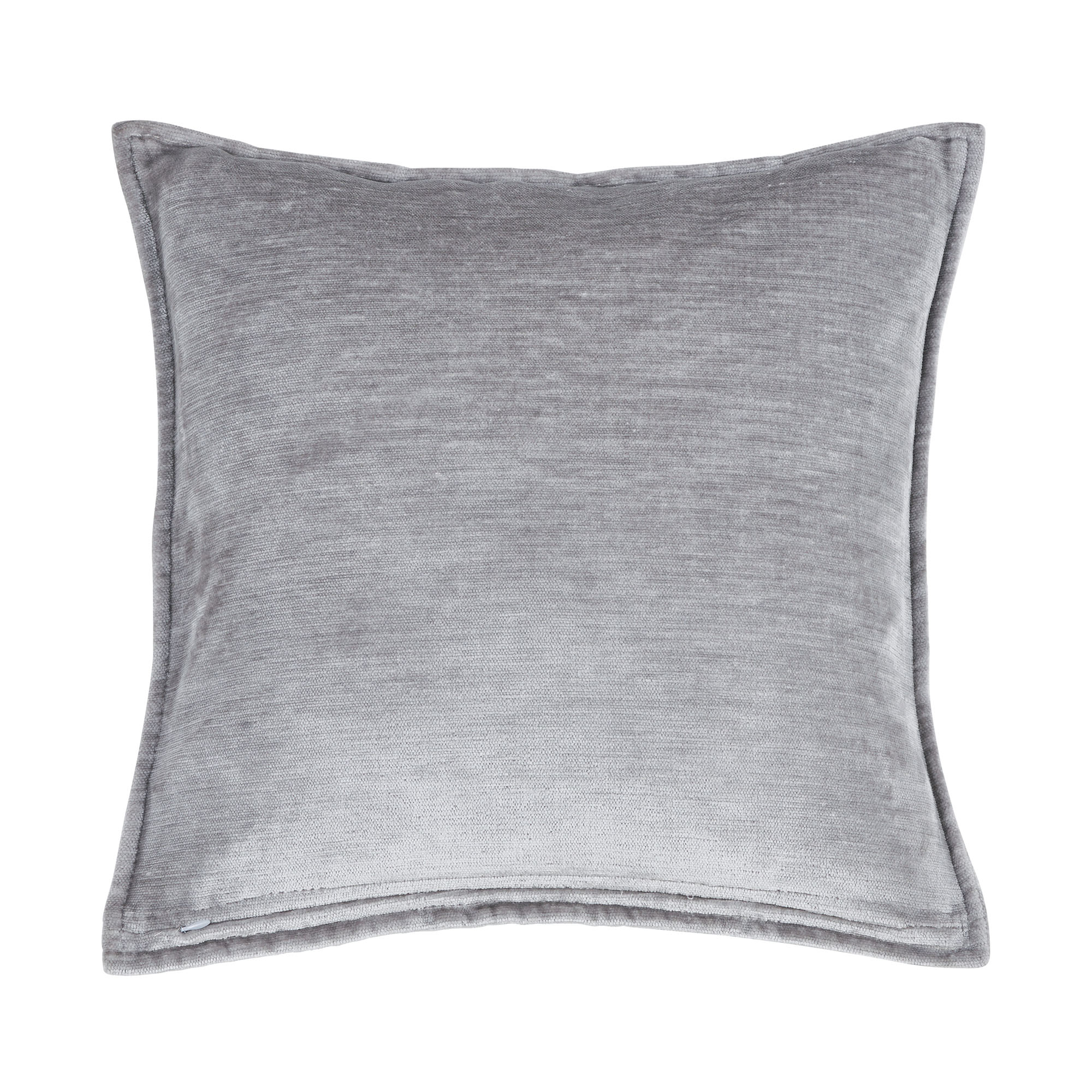 Kissenhülle Fame in Silver, B/H/L ca. 60x1x60 cm, in einer zweiten Ansicht dargestellt.