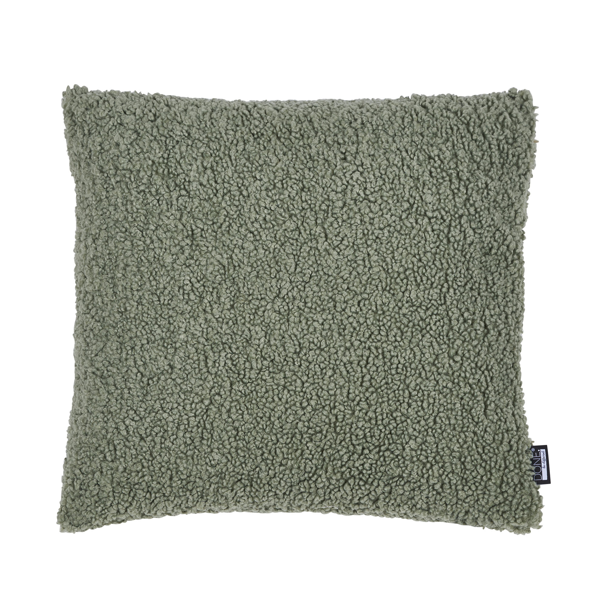 Kissenhülle Cloud in Iceberg Green, B/H/L ca. 45x1x45 cm, in der Hauptansicht dargestellt.