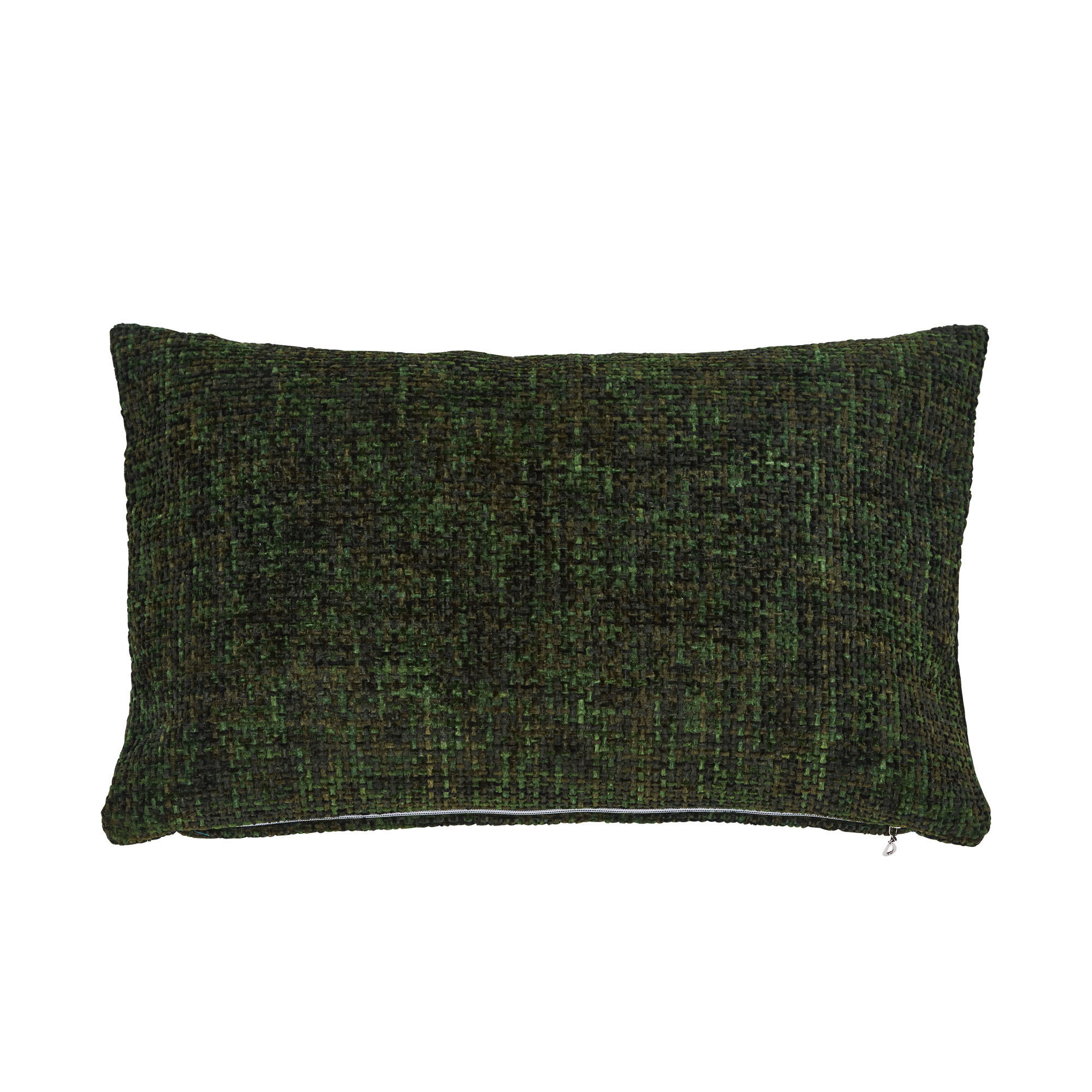 Kissenhülle Twist in Khaki, B/H/L ca. 40x1x60 cm, in der Hauptansicht dargestellt.