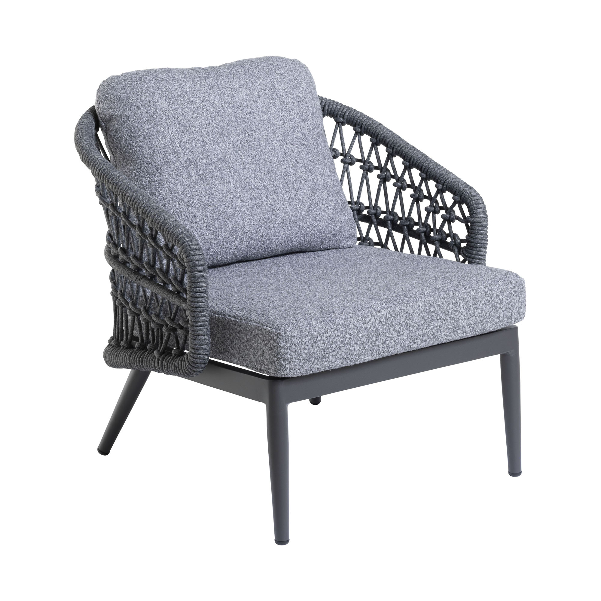 Lounge-Set Interliving 7013 Aluminium inkl. Sitz-/Rückenkisssen