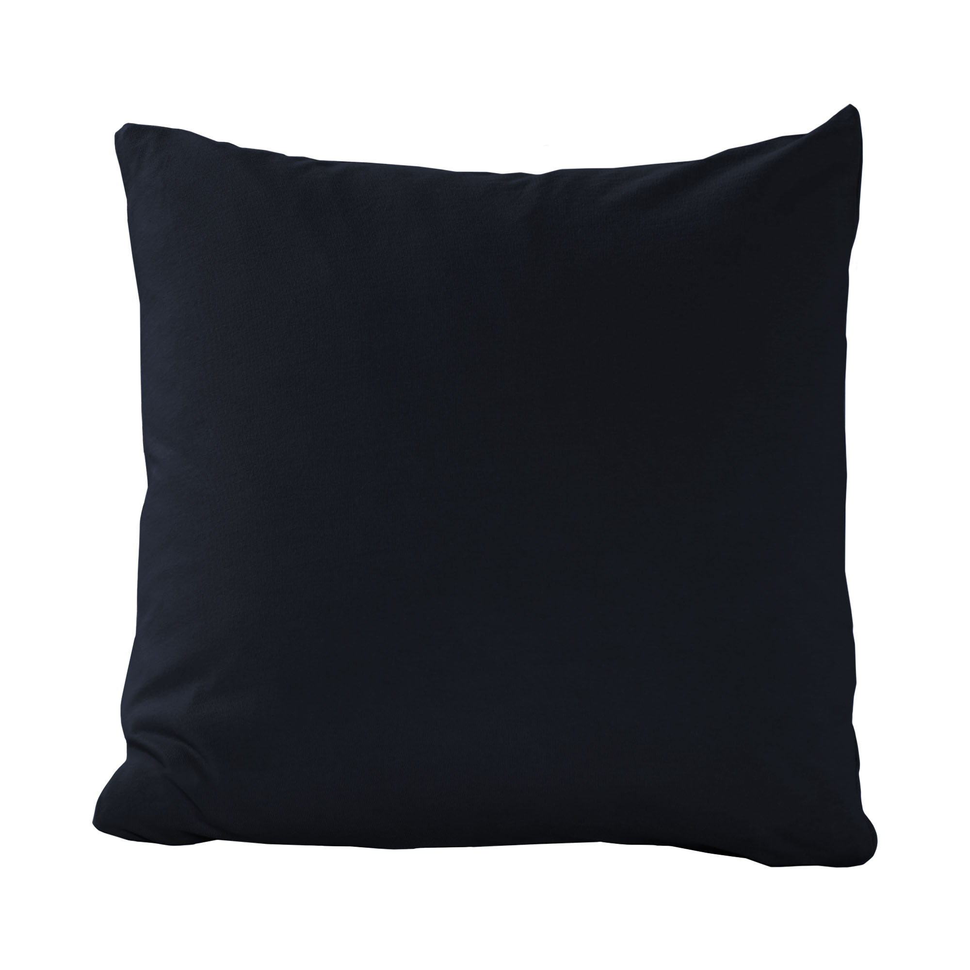 Kissenbezug schwarz 100% Baumwolle 40 x 40