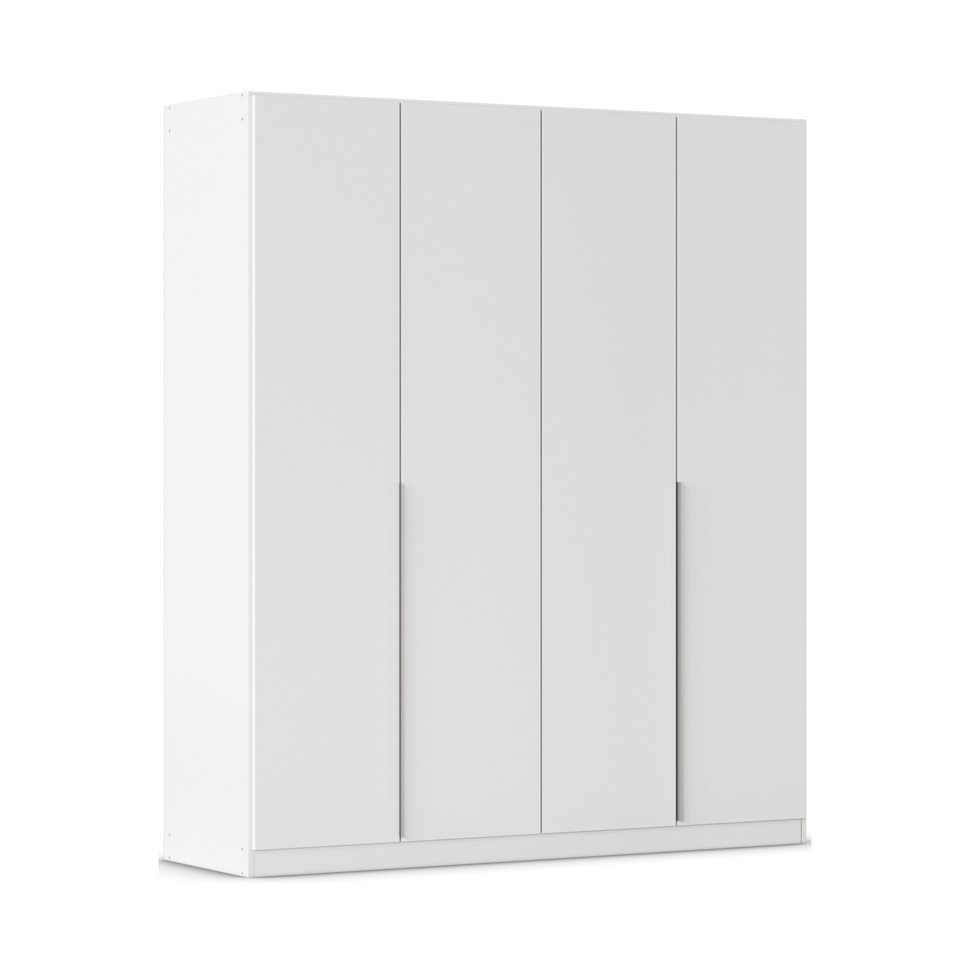 Drehtürenschrank 4-türig alpinweiß