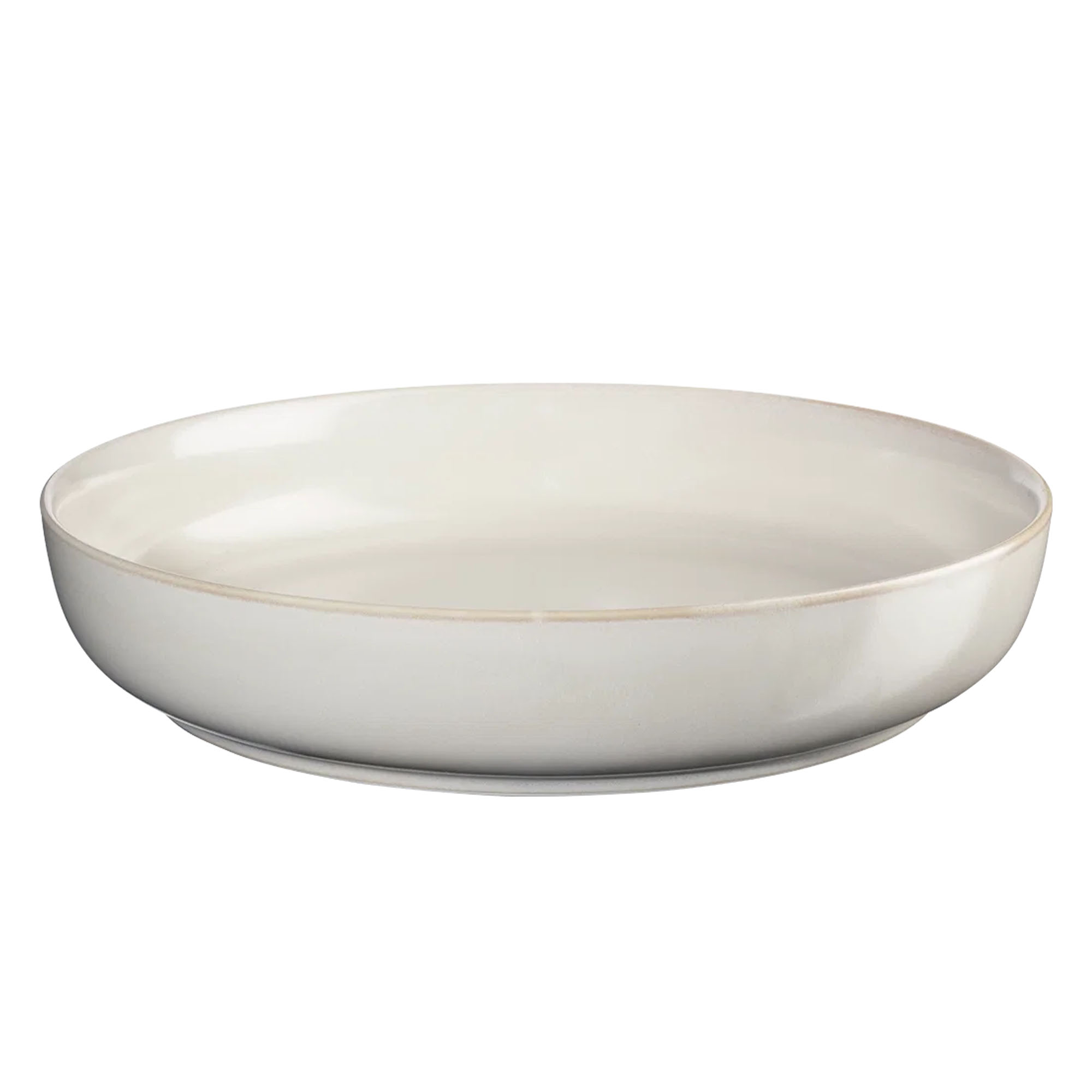 Gourmetteller der Serie Coppa, Farbe Nude, freigestellt auf hellem Hintergrund.