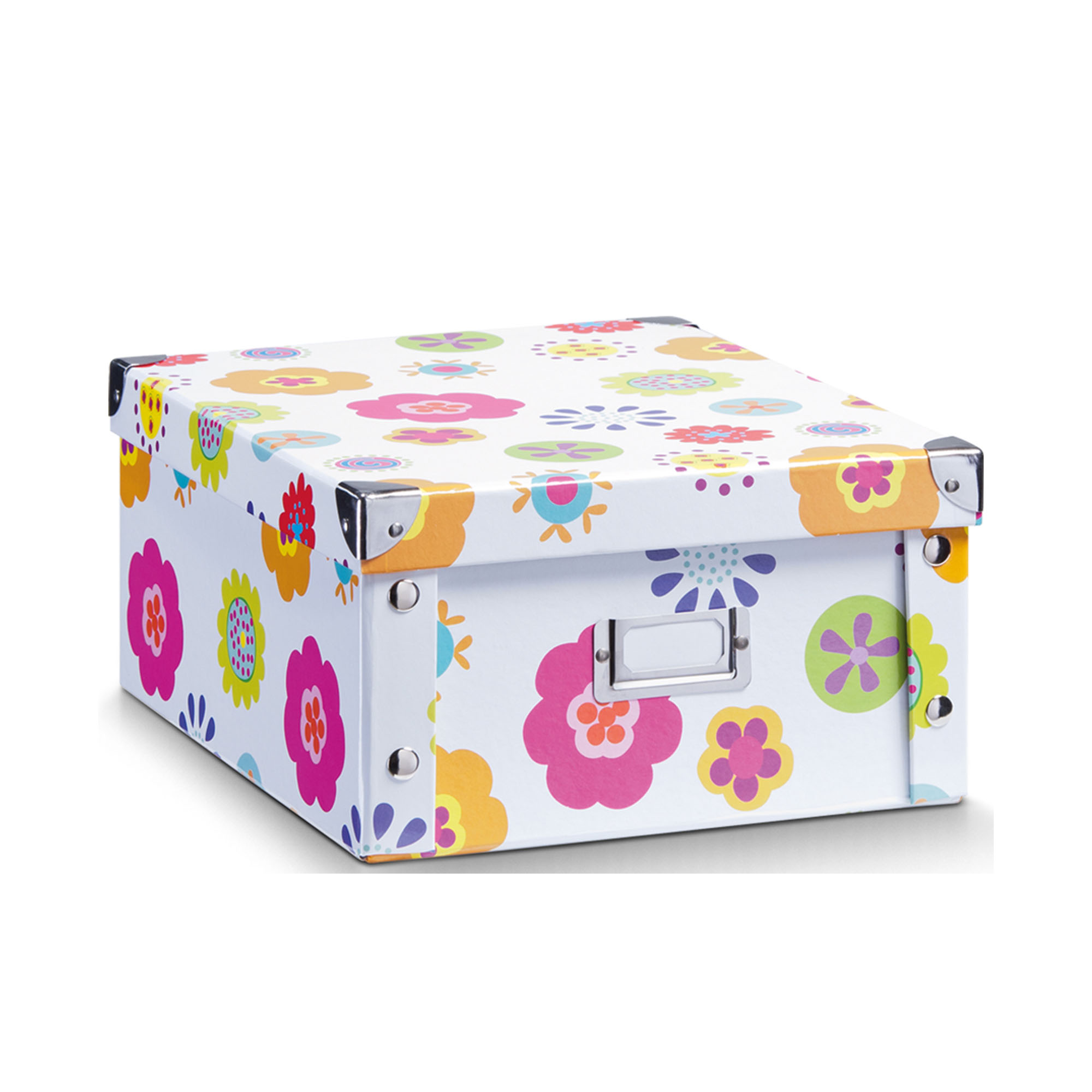 Zeller Aufbewahrungsbox "Kids"; Farbe Dekor; Material Pappe; Maße ca. 31 × 26 × 14 cm.