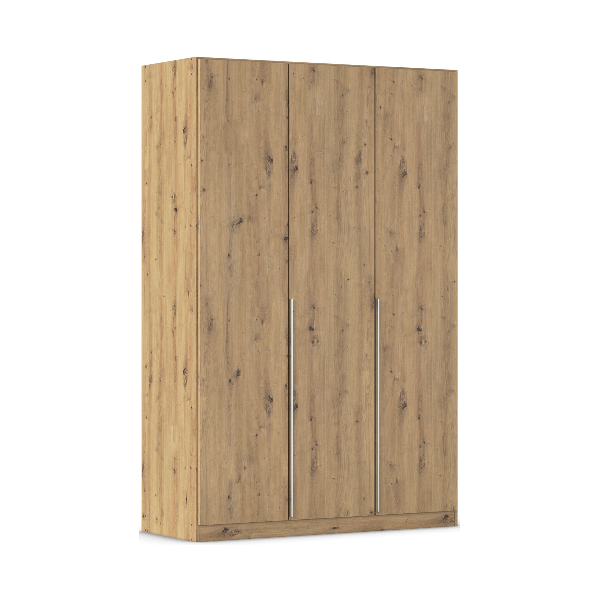 Drehtürenschrank 3-türig Dekor-Druck Eiche Artisan