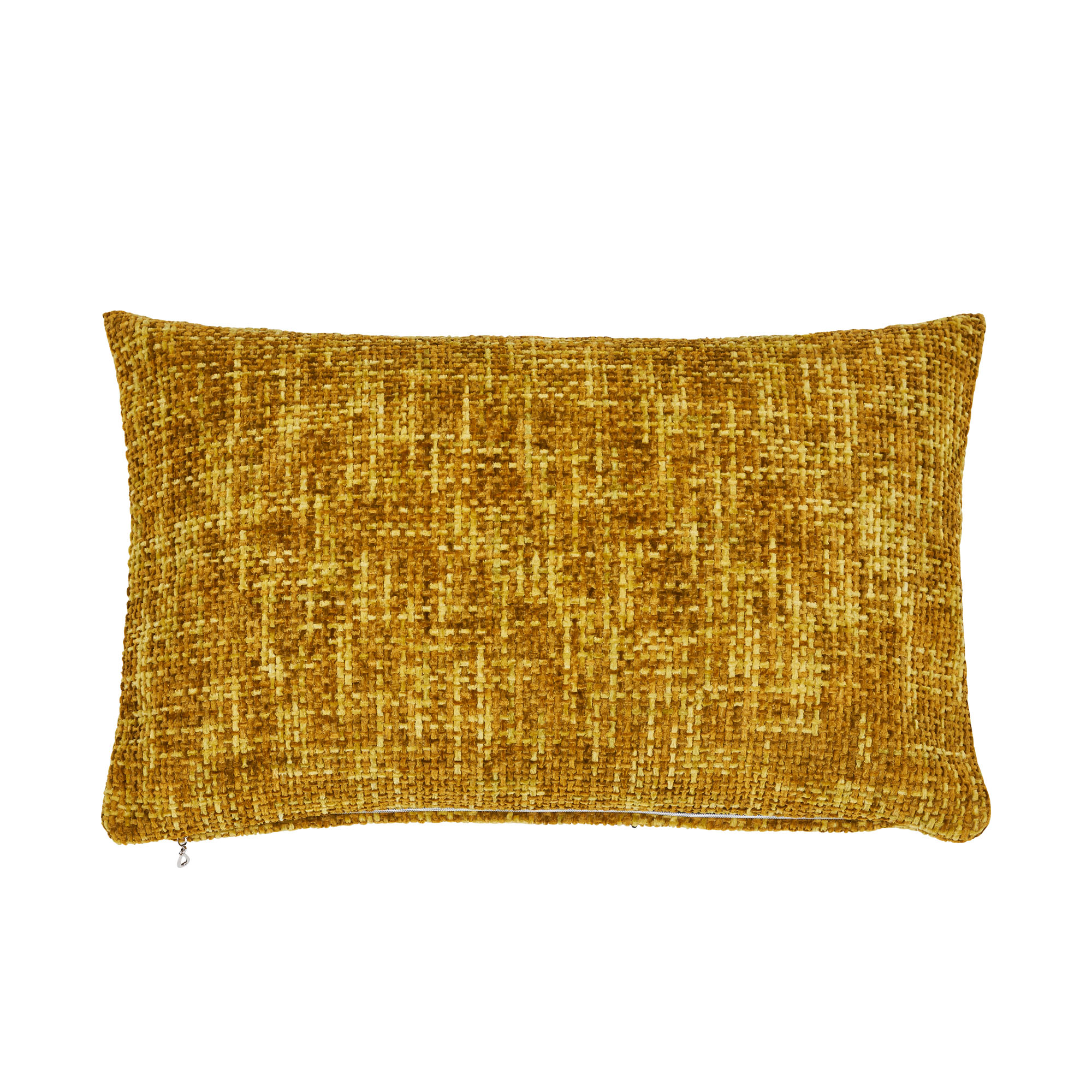 Kissenhülle Twist in Gold, B/H/L ca. 40x1x60 cm, in einer zweiten Ansicht dargestellt.