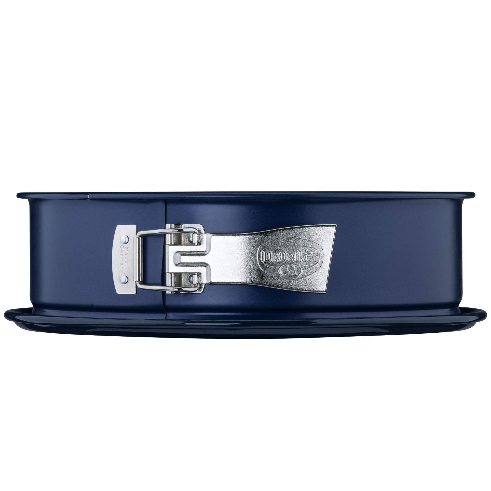 Detailansicht des Spannverschlusses der Emaille Springform 26 cm von Dr Oetker
