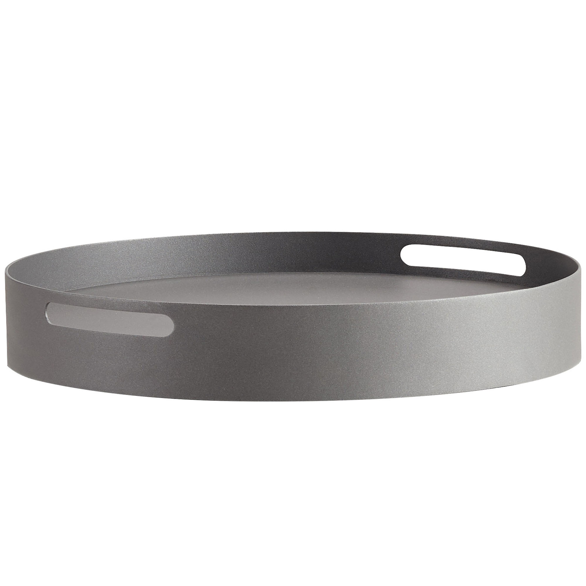 Tablett in Alu anthracite