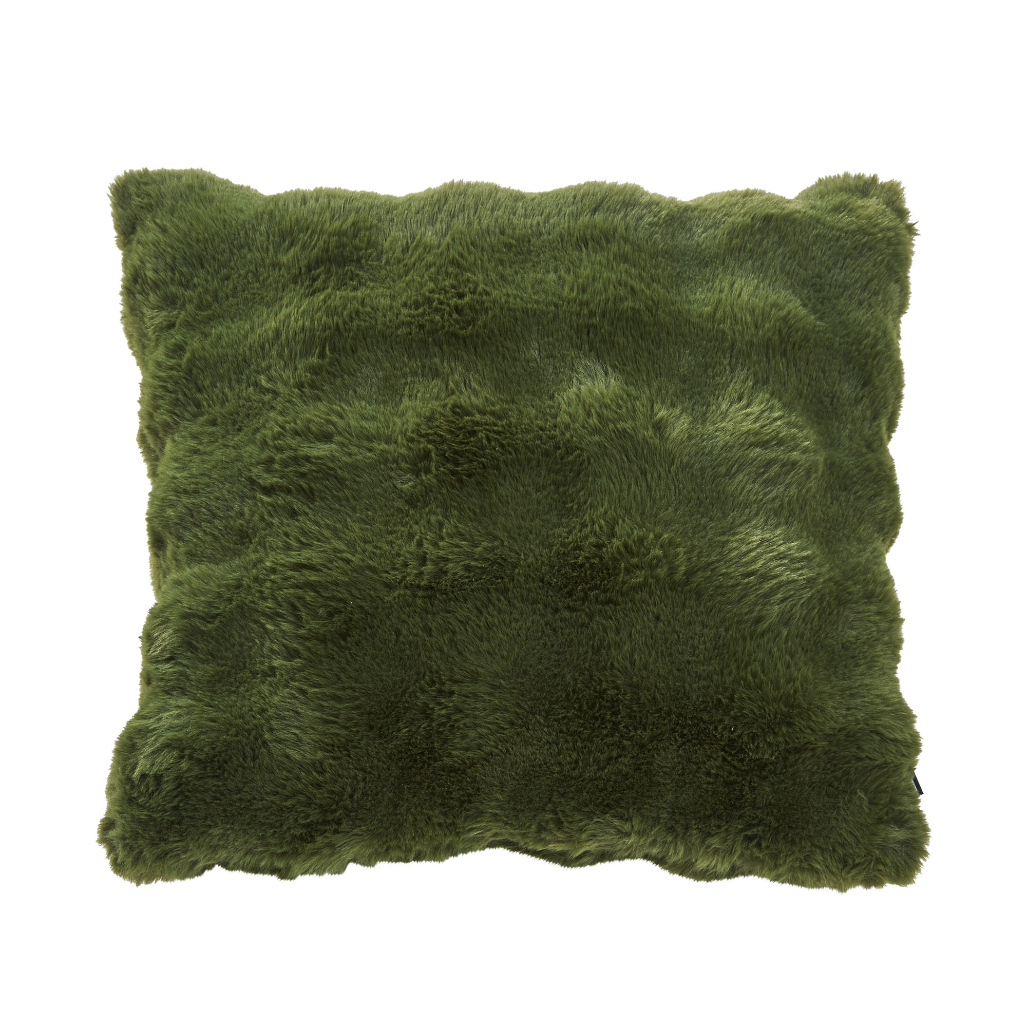 Kissenhülle Aura in Khaki, B/H/L ca. 50x1x50 cm, in der Hauptansicht dargestellt.
