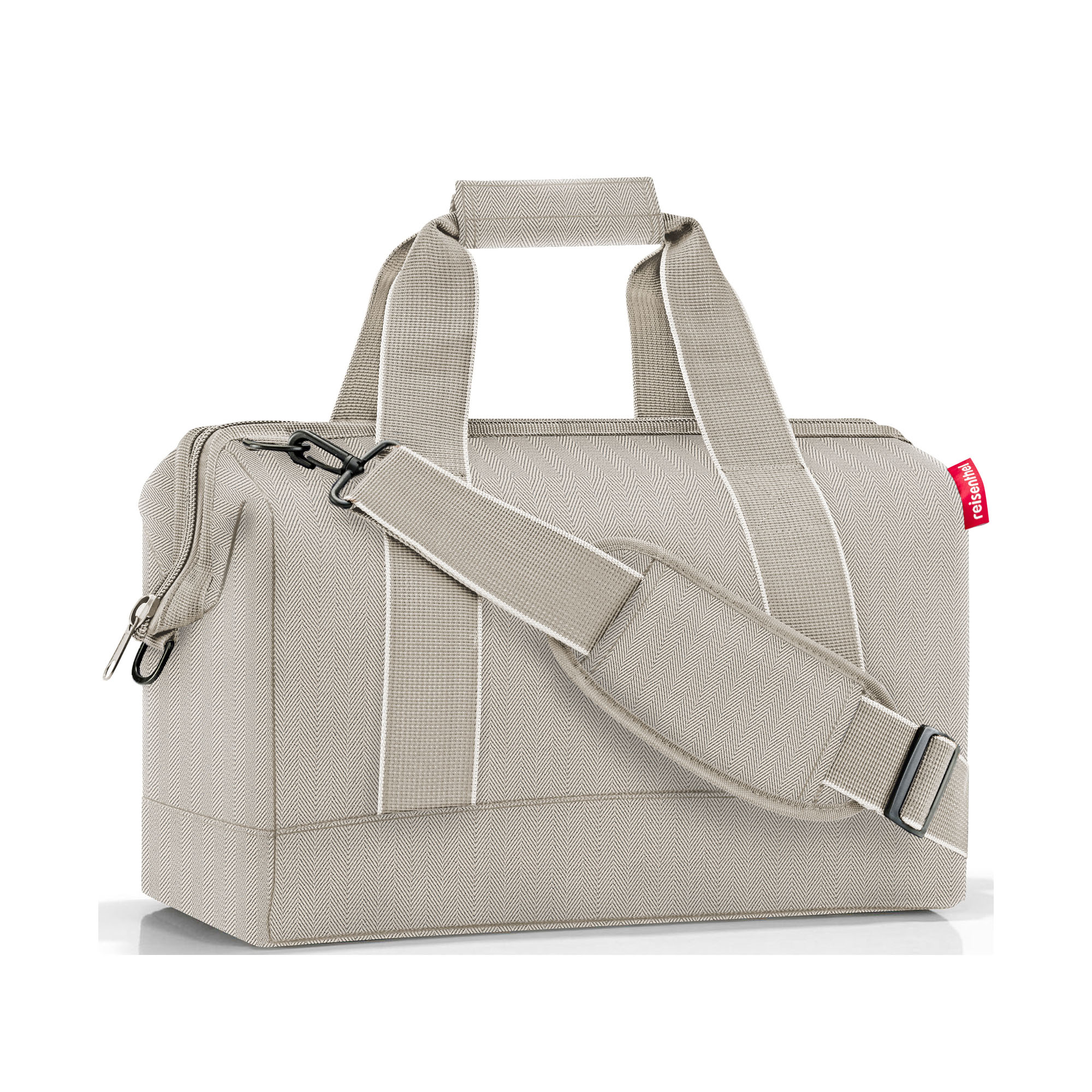 Beige Reisenthel Reisetasche mit Schultergurt und Tragegriffen