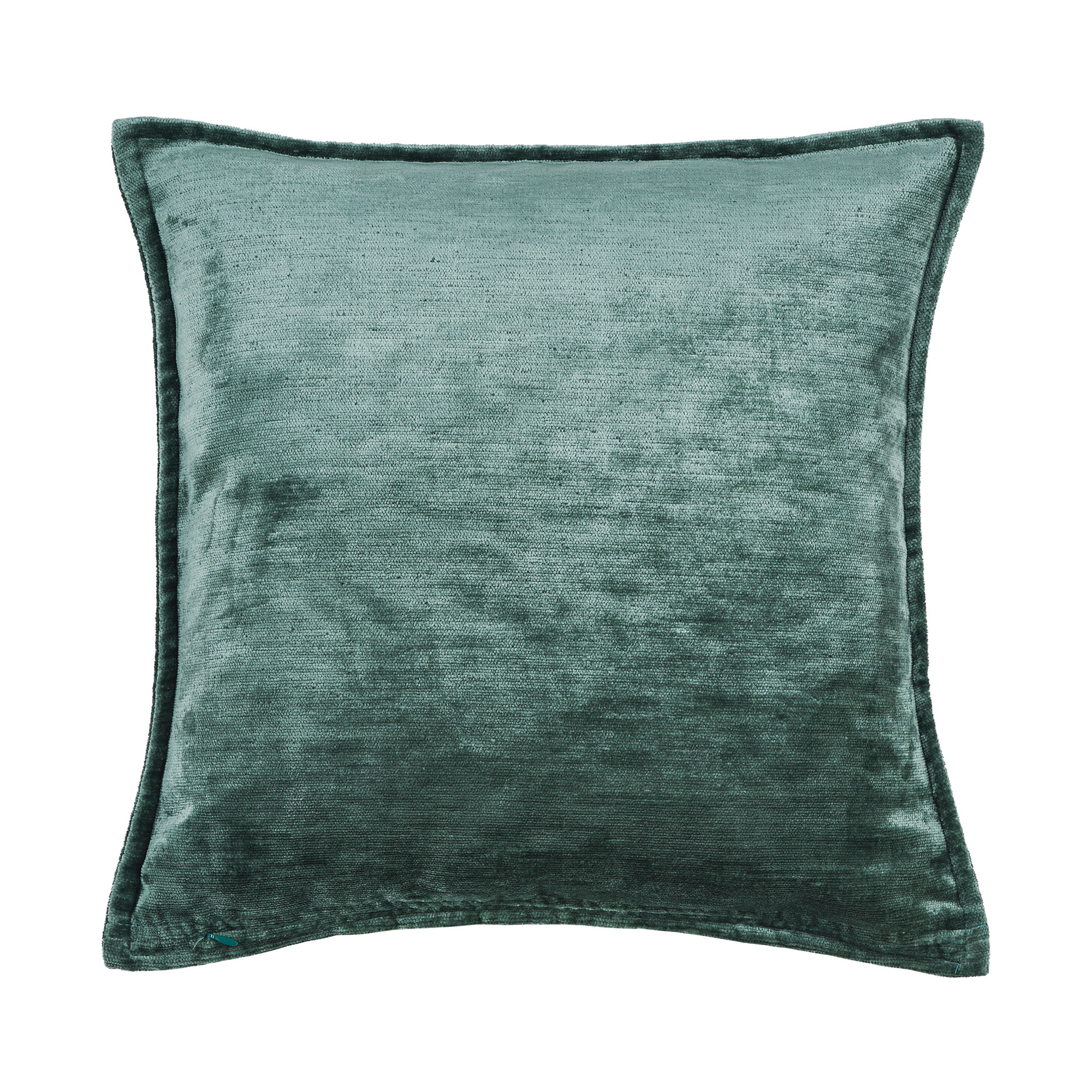 Kissenhülle Fame in Iceberg Green, B/H/L ca. 45x1x45 cm, in einer zweiten Ansicht dargestellt.