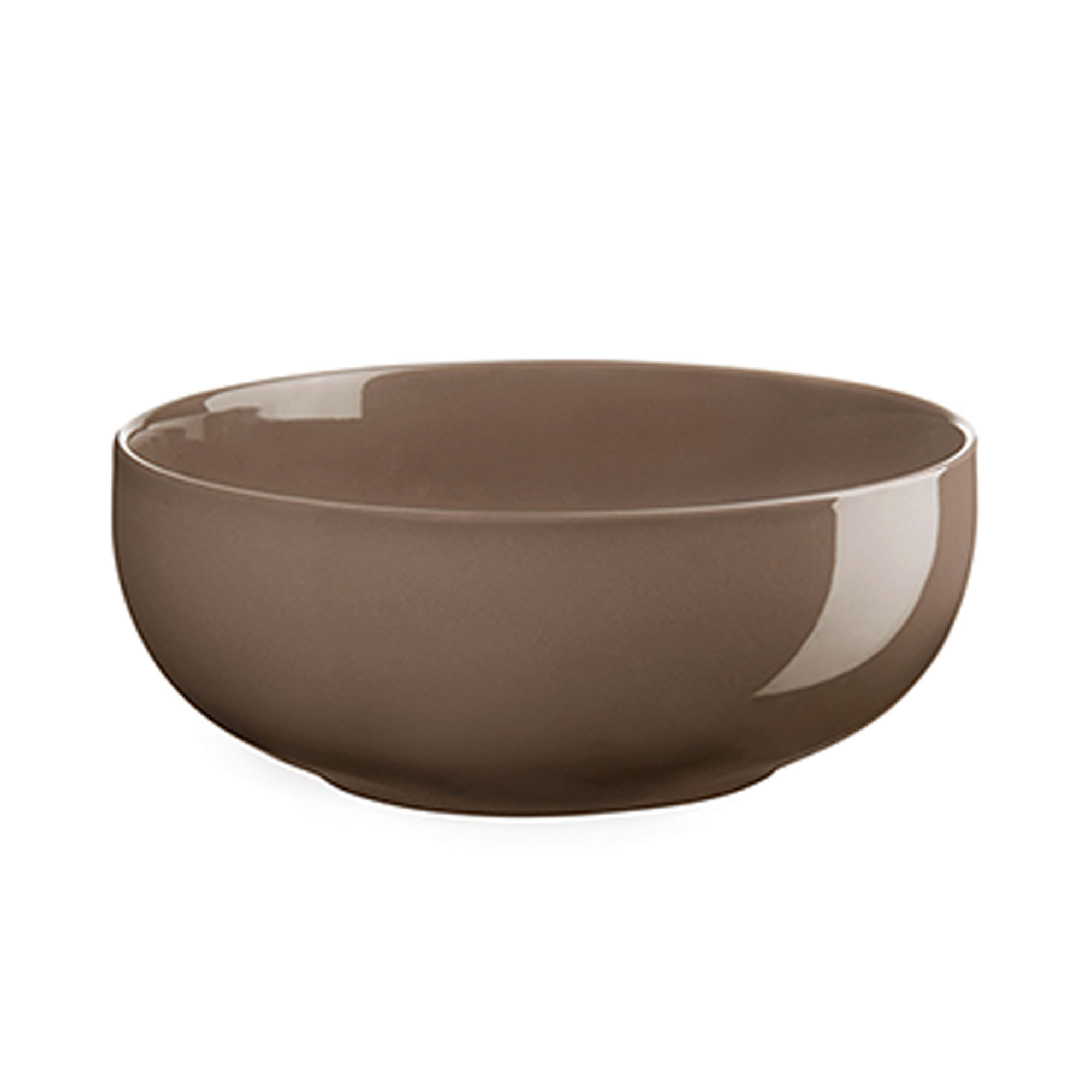 Buddha Bowl der Serie Coppa, Farbe Braun, freigestellt auf hellem Hintergrund.