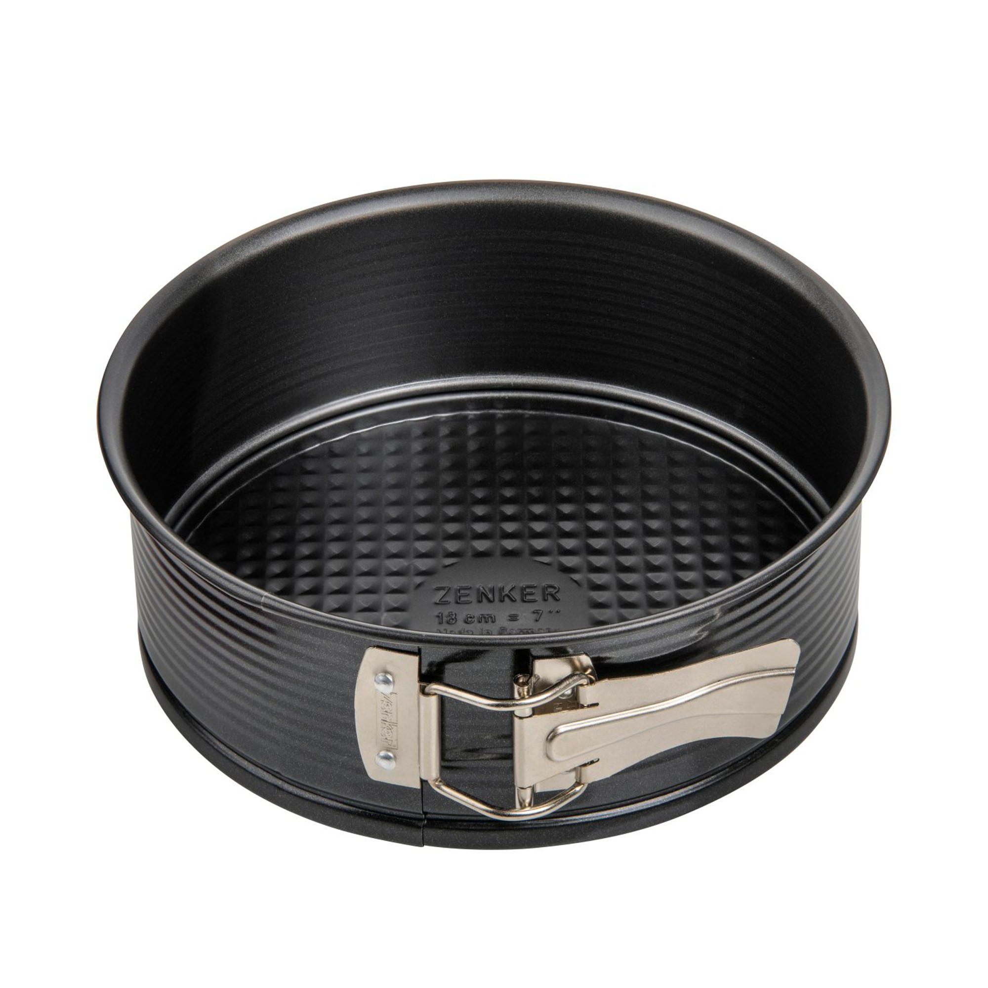 Runde Springform 18 cm mit Antihaftbeschichtung und Verschluss