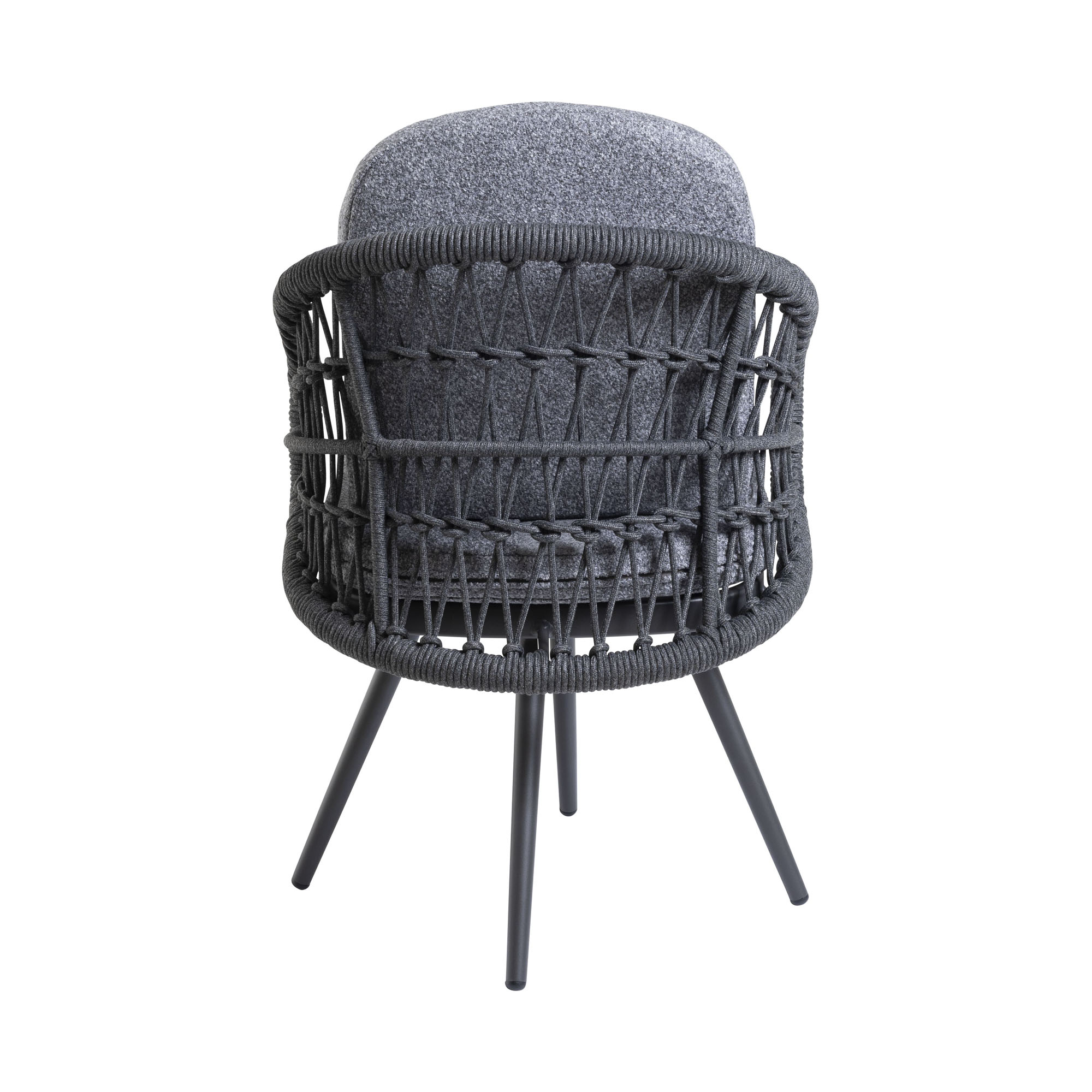 Drehstuhl Interliving 7012 Aluminium inkl. Sitz-/Rückenkissen