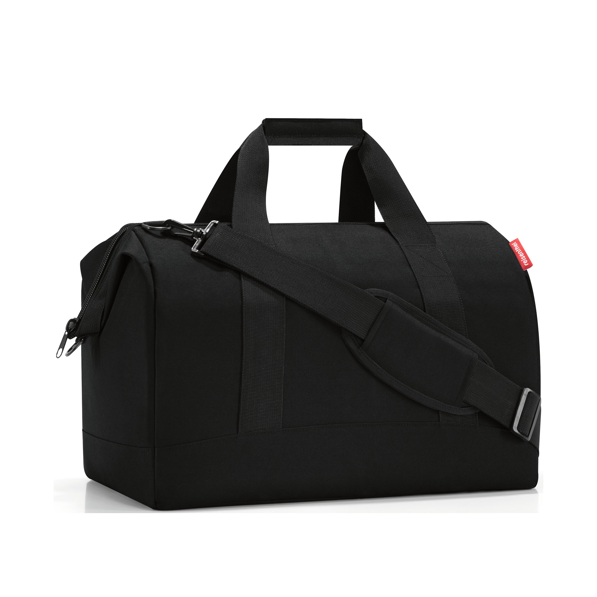 Schwarze Reisenthel Reisetasche mit Schultergurt