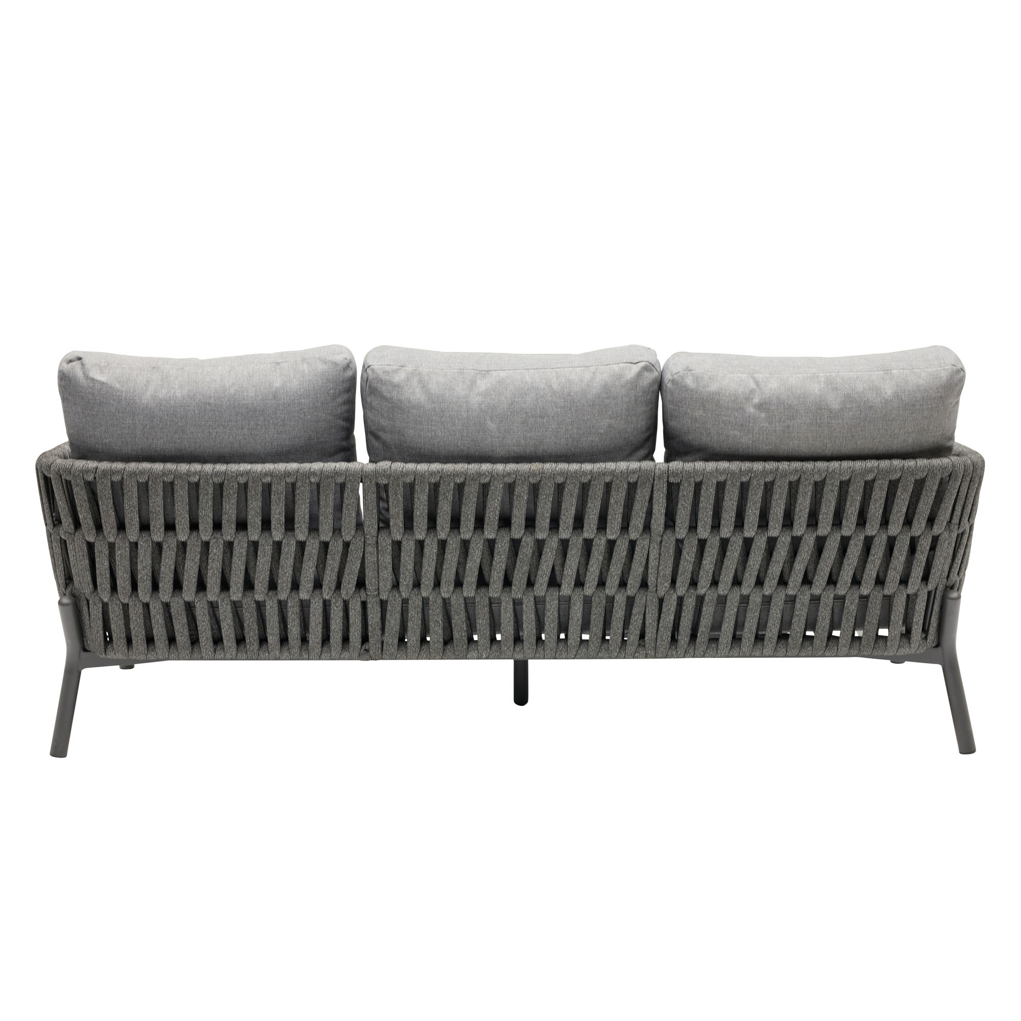 Loungesofa mit Rückenlehne von hinten