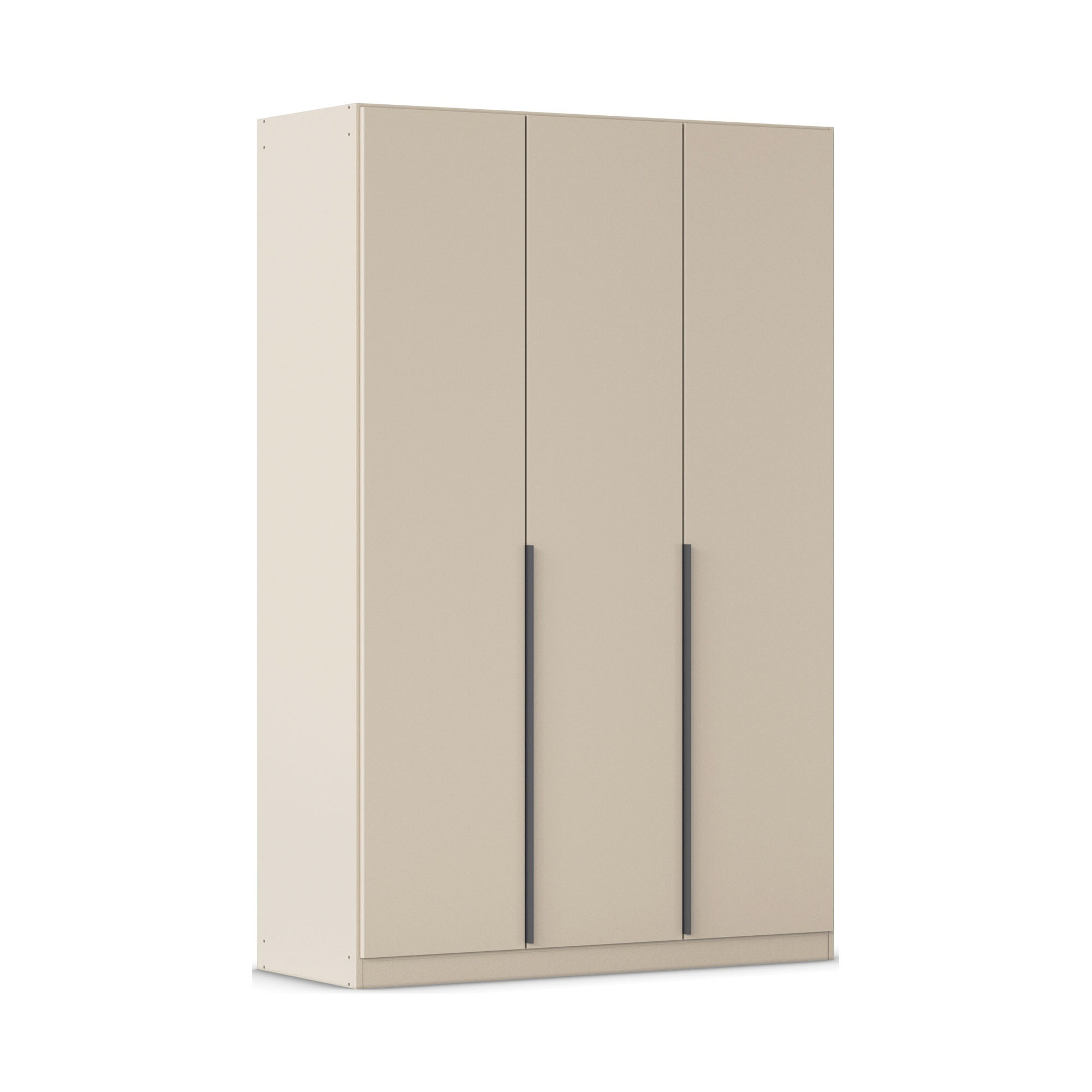 Drehtürenschrank 3-türig champagner