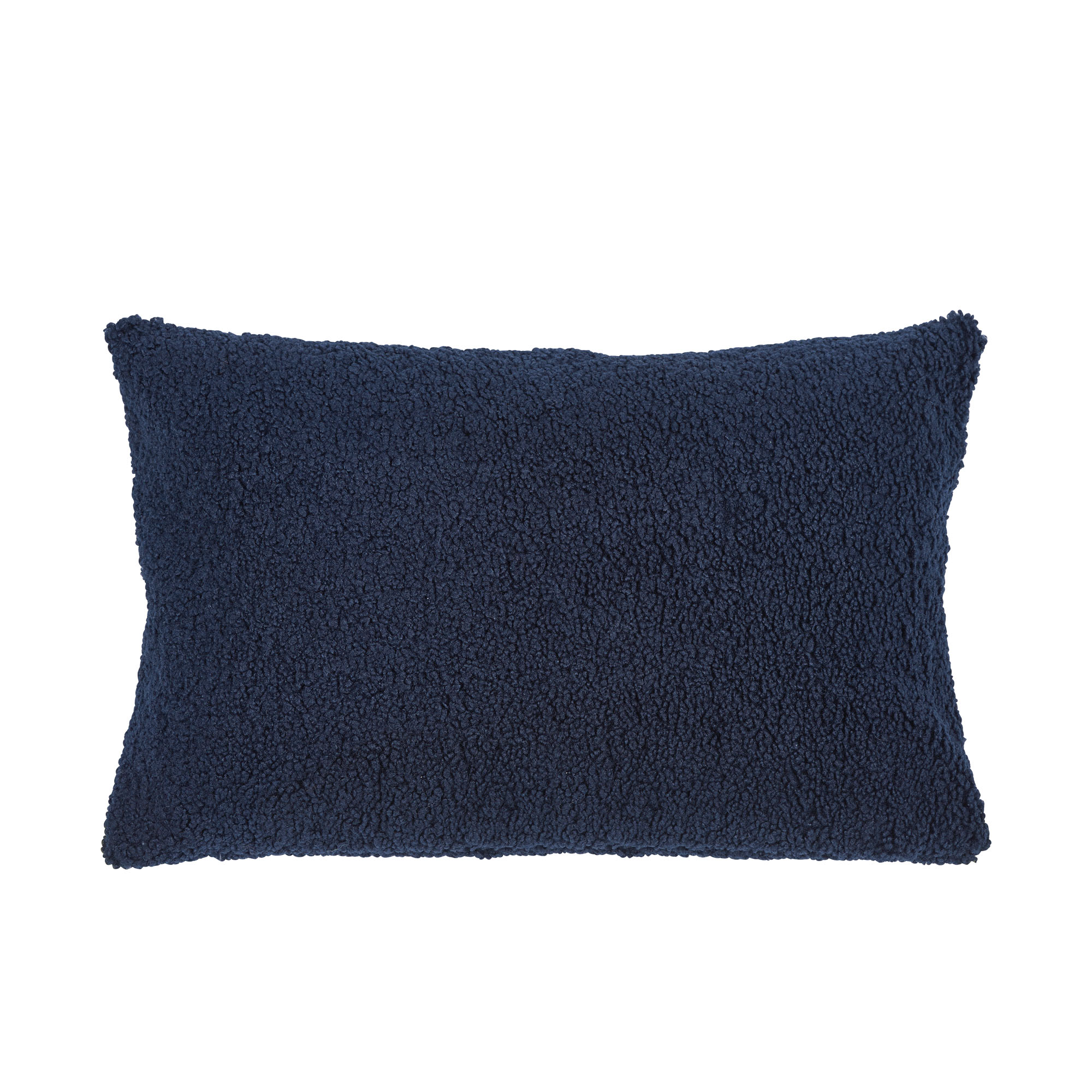 Kissenhülle Cloud in Dark Blue, B/H/L ca. 40x1x60 cm, in der Hauptansicht dargestellt.